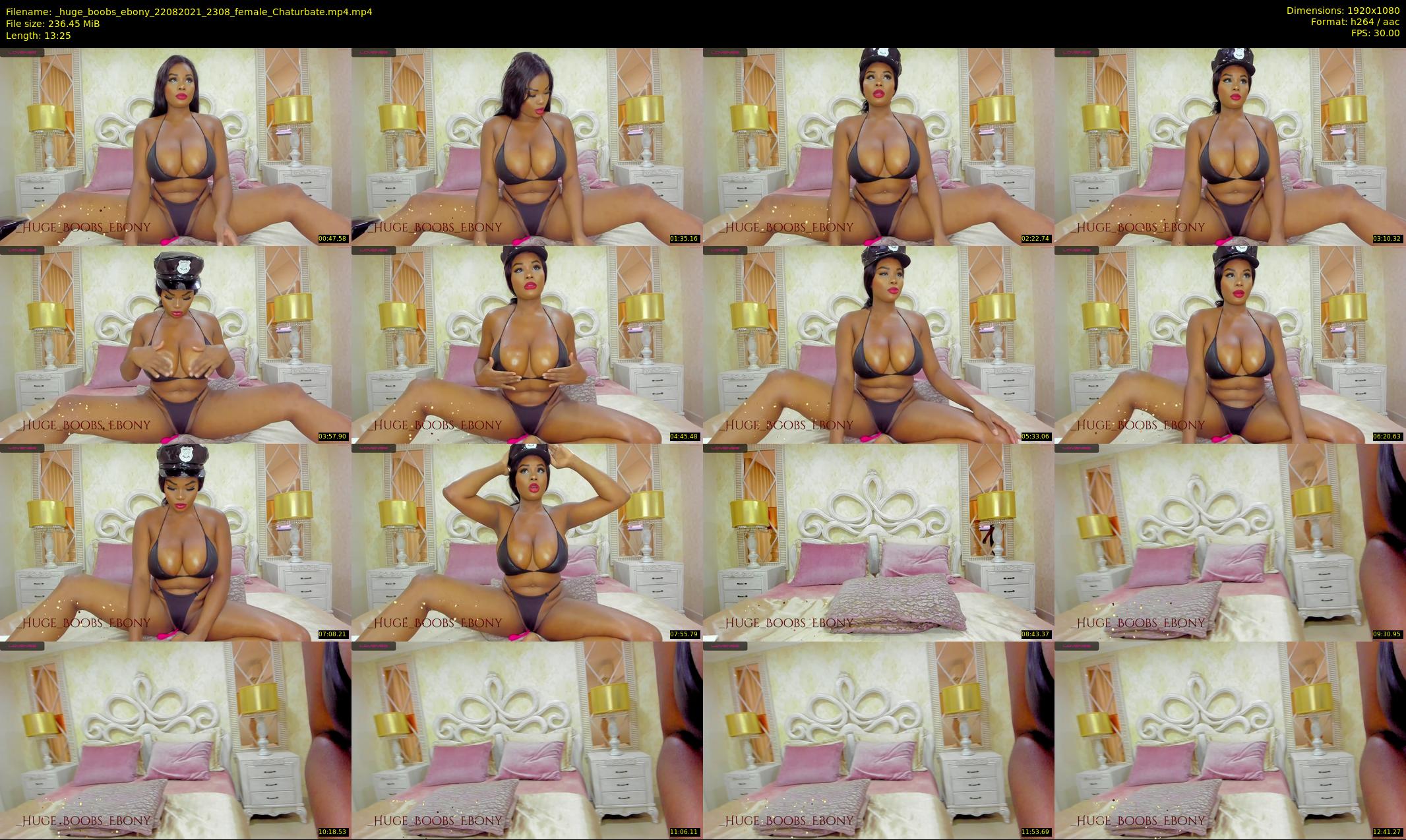 _huge_boobs_ebony — 14 minute Chaturbate female cam show recording, 1080p, Aug 22, 2021