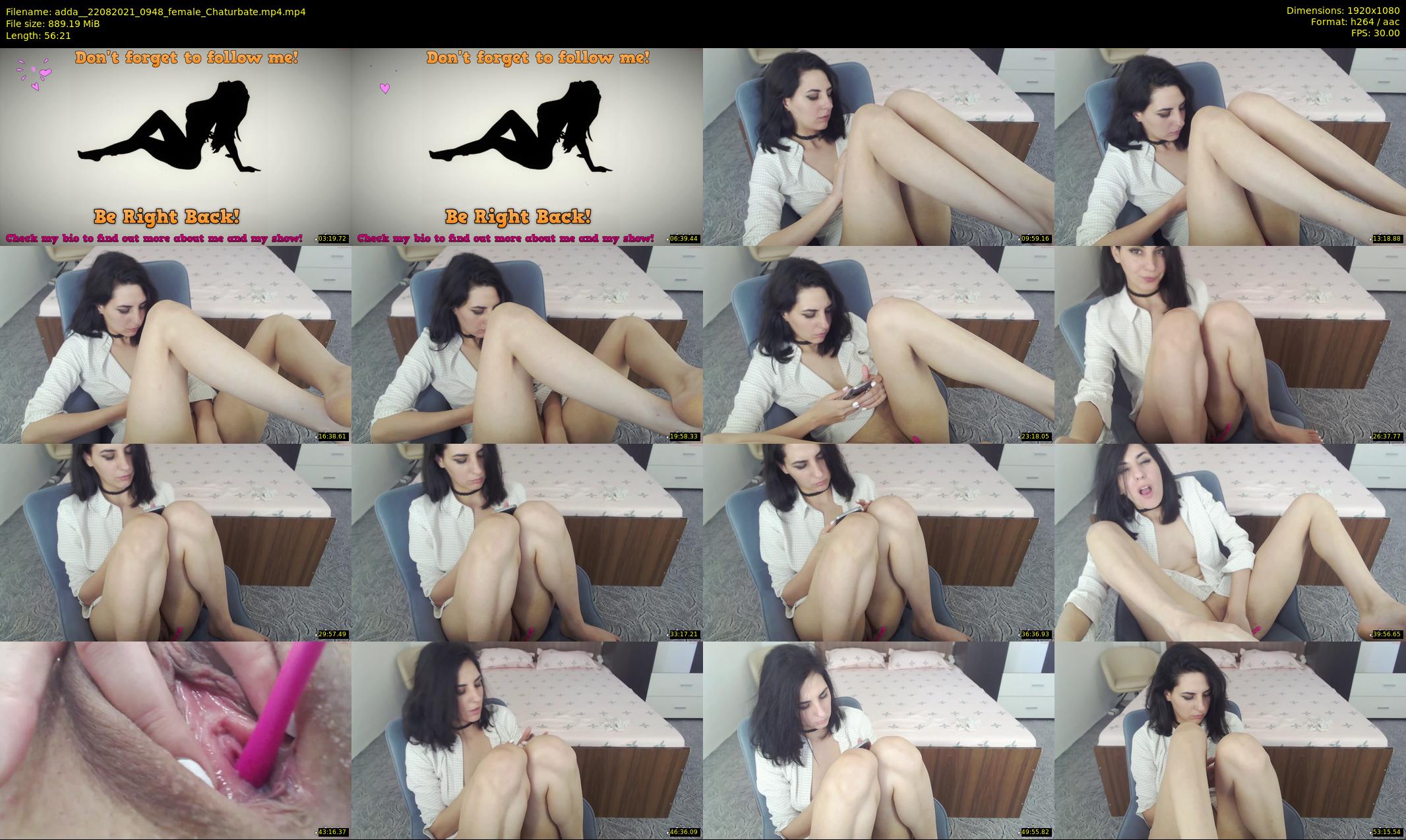 adda_ — 57 minute Chaturbate female cam show recording, 1080p, Aug 22, 2021