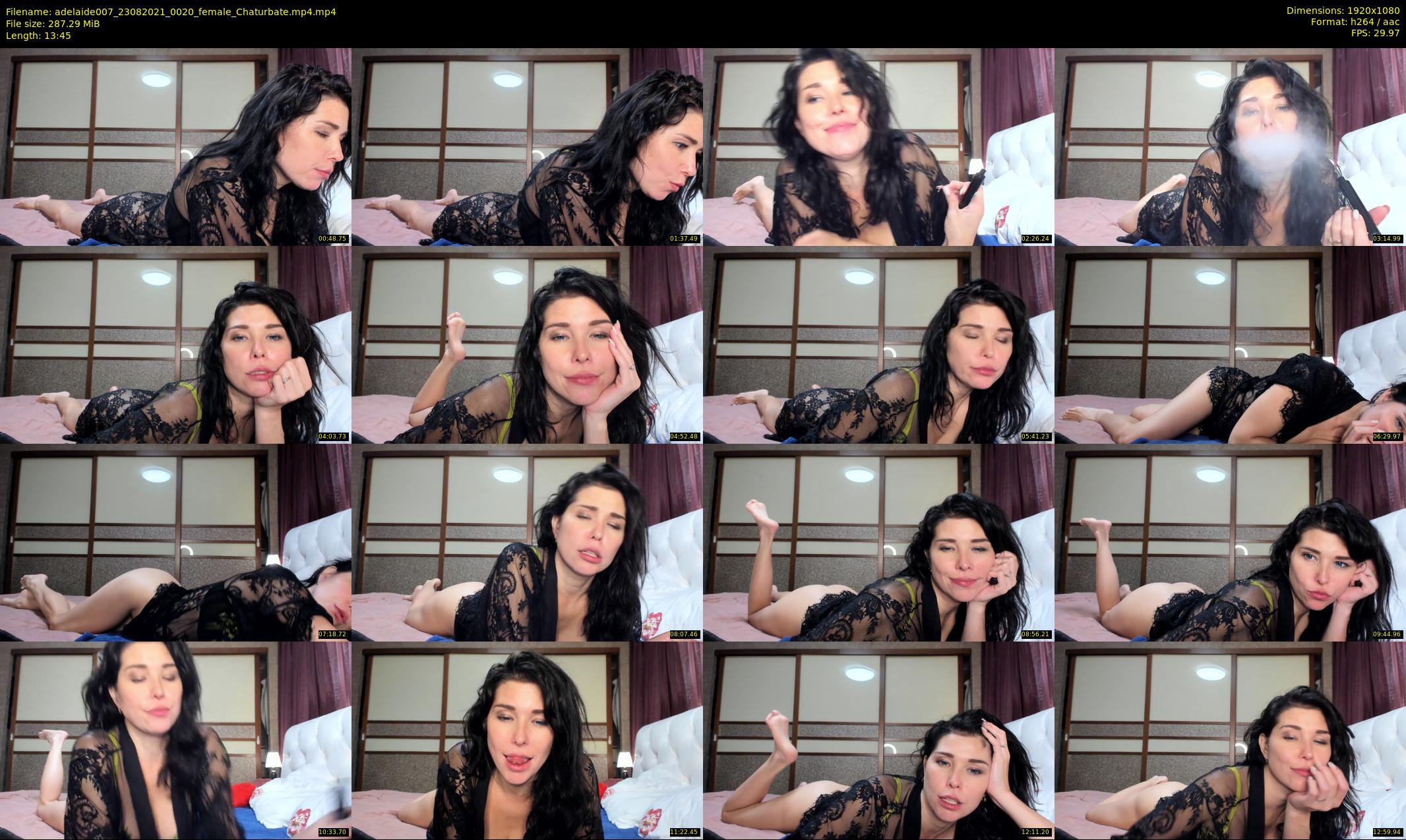 adelaide007 — 14 minute Chaturbate female cam show recording, 1080p, Aug 23, 2021
