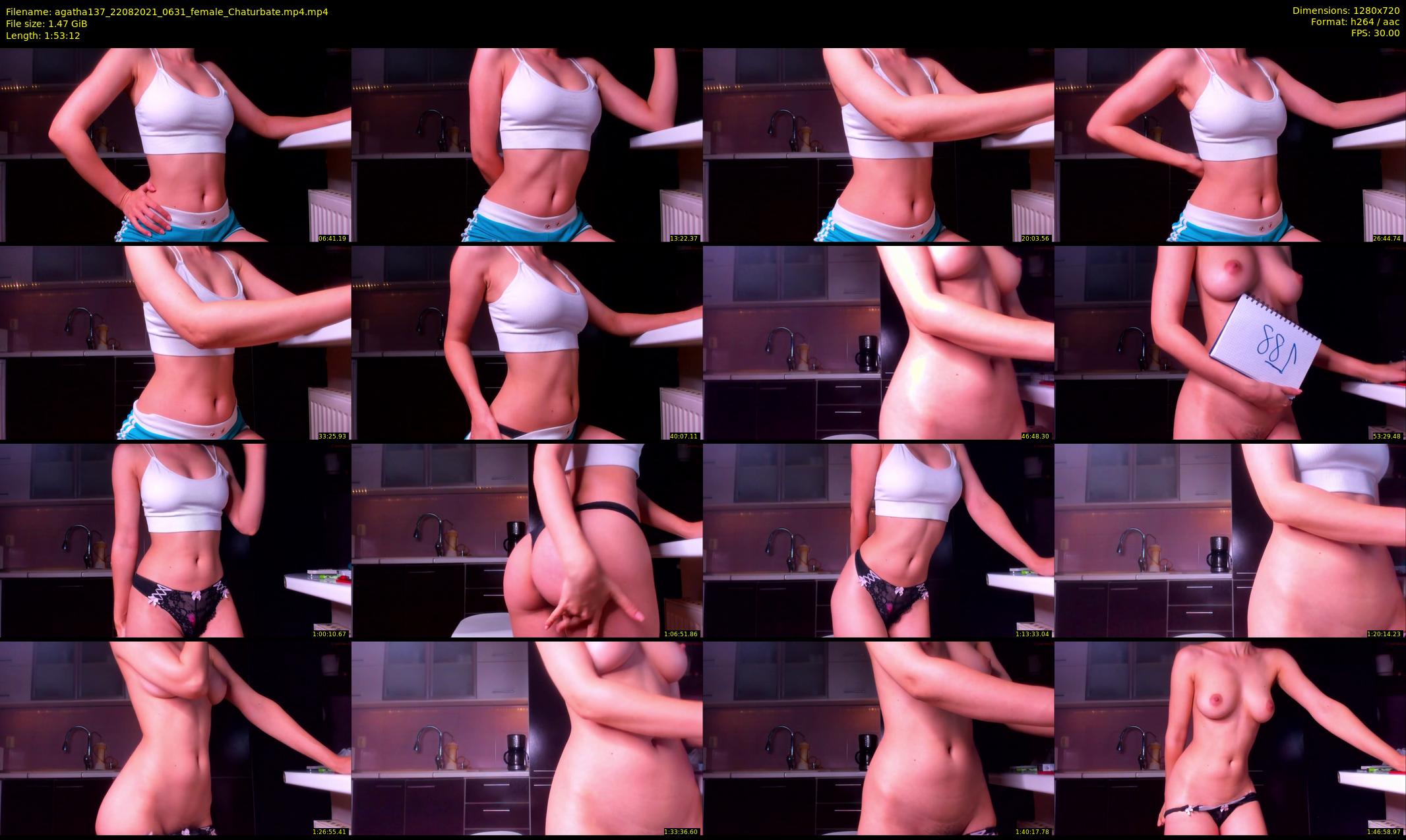 agatha137 — 114 minute Chaturbate female cam show recording, 720p, Aug 22, 2021