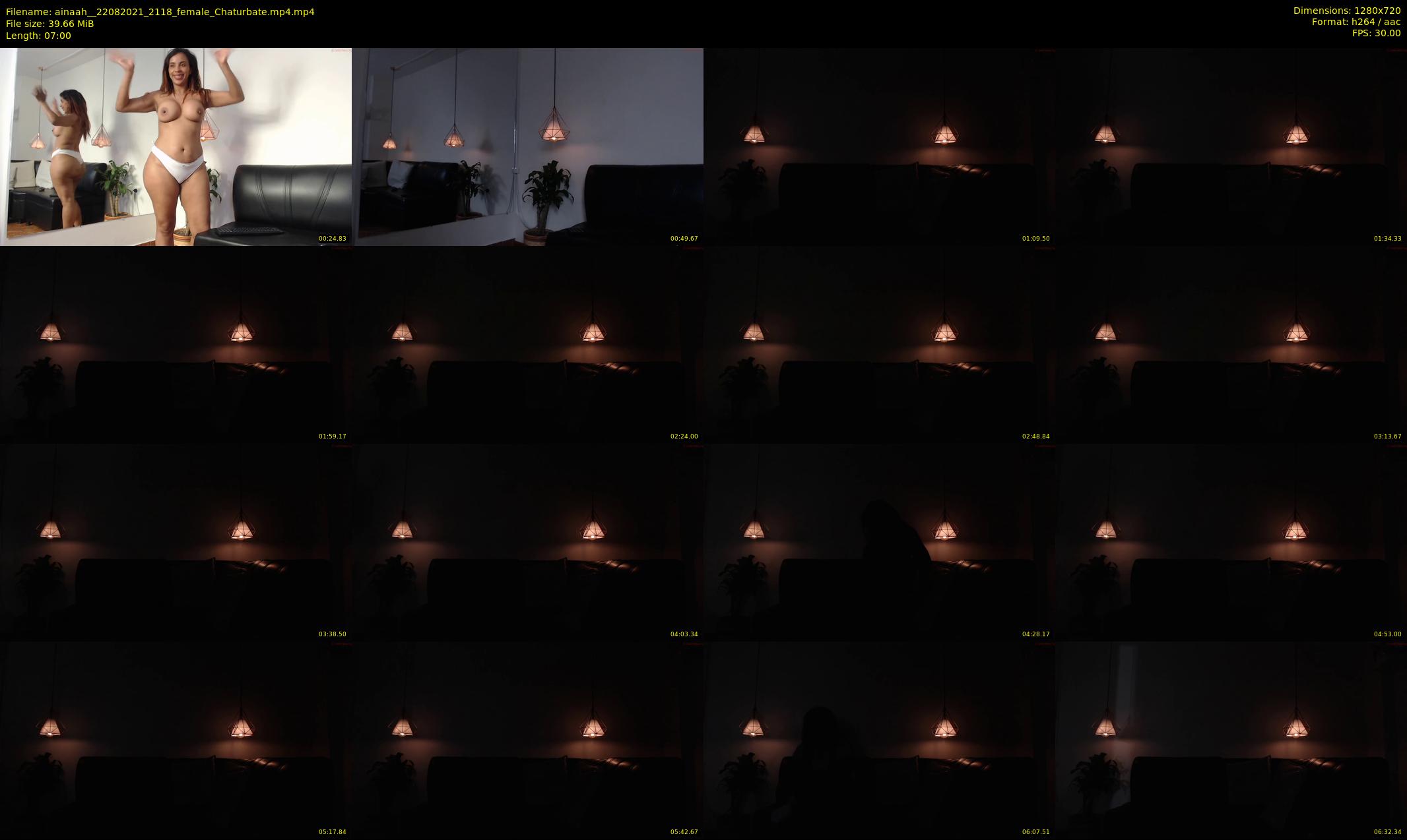 ainaah_ — 7 minute Chaturbate female cam show recording, 720p, Aug 22, 2021