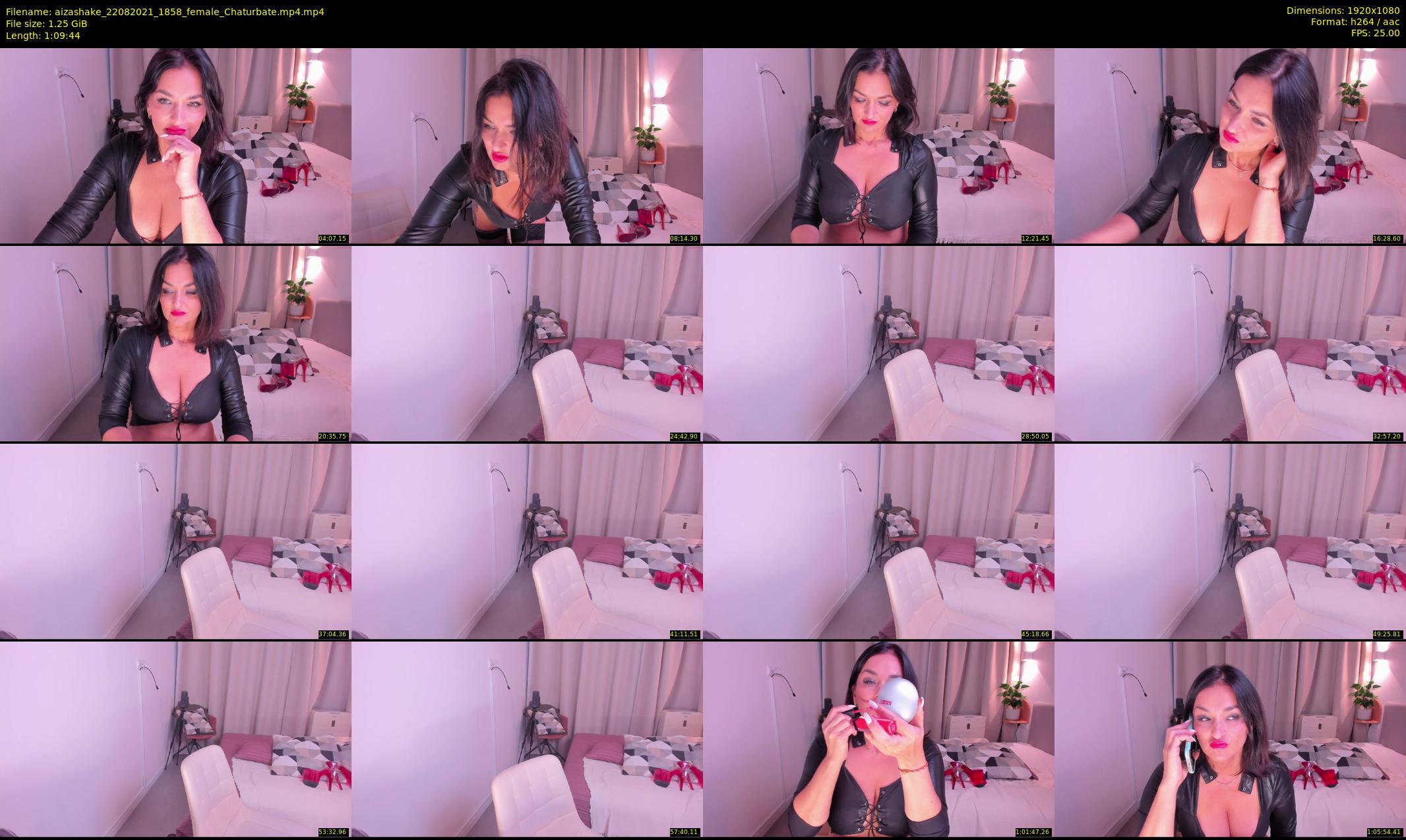 aizashake — 70 minute Chaturbate female cam show recording, 1080p, Aug 22, 2021