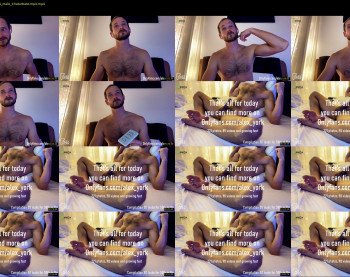 alexyork — 16 minute Chaturbate male cam show recording, 1080p, Aug 23, 2021