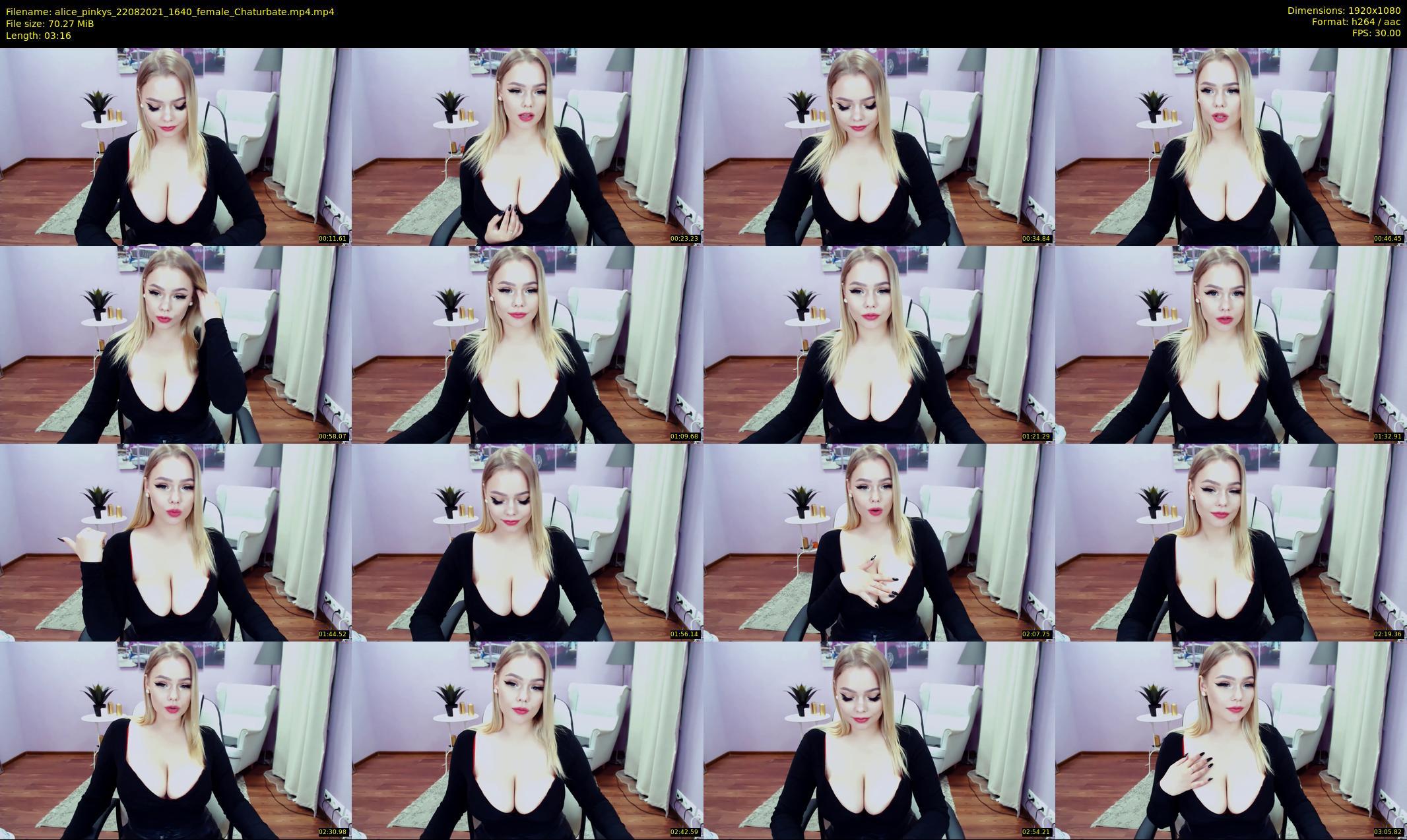 alice_pinkys — 4 minute Chaturbate female cam show recording, 1080p, Aug 22, 2021