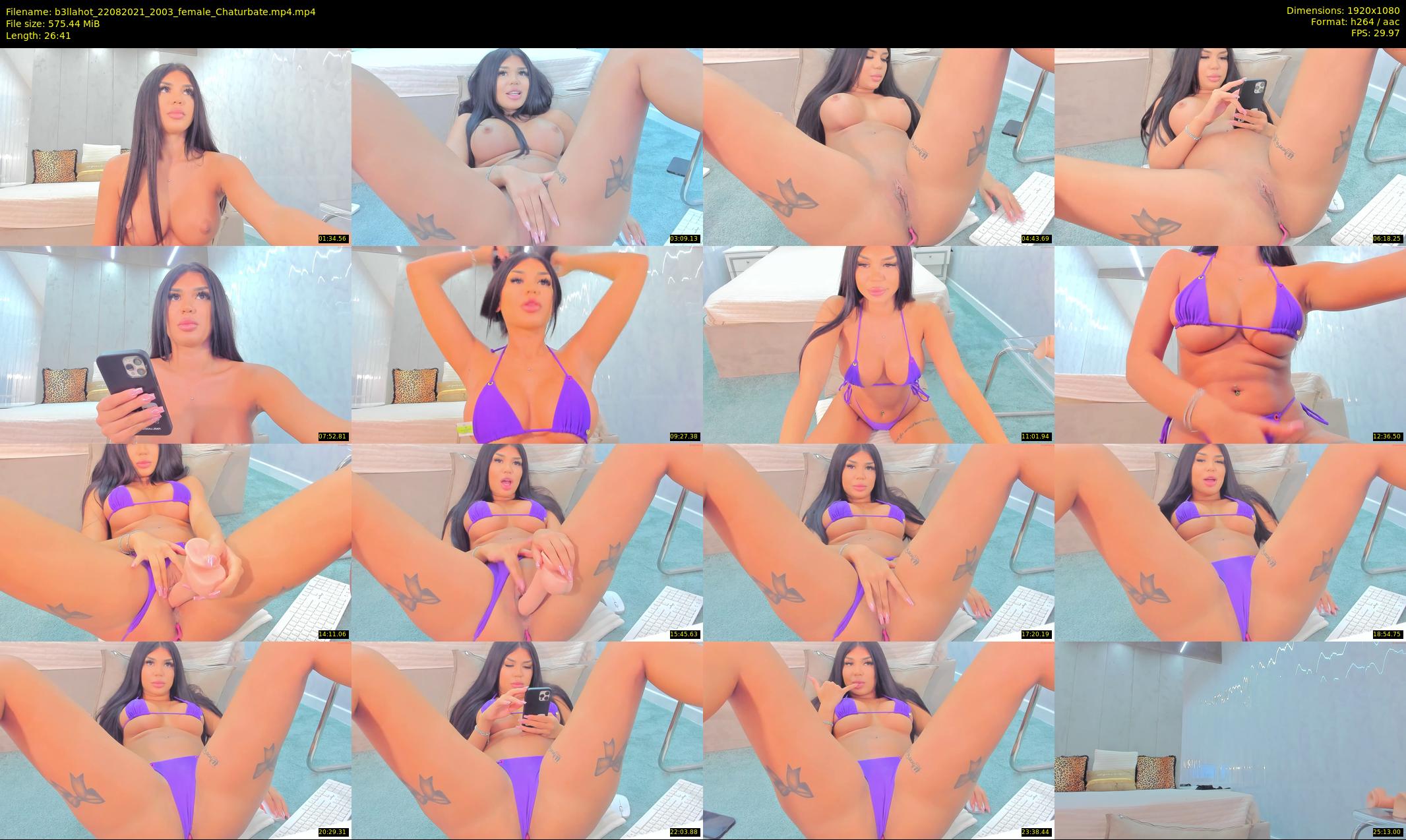 b3llahot — 27 minute Chaturbate female cam show recording, 1080p, Aug 22, 2021