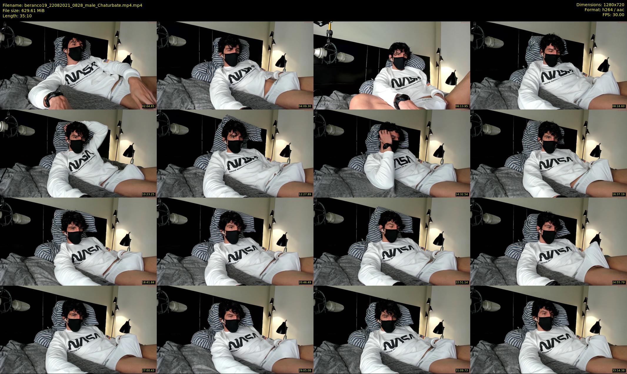 beranco19 — 36 minute Chaturbate male cam show recording, 720p, Aug 22, 2021