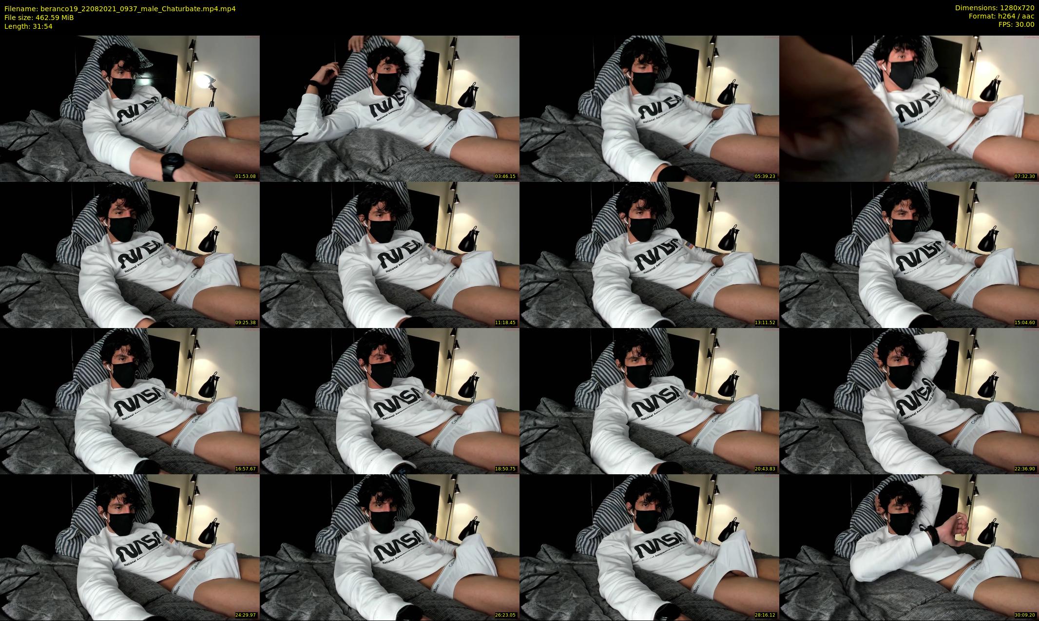 beranco19 — 32 minute Chaturbate male cam show recording, 720p, Aug 22, 2021
