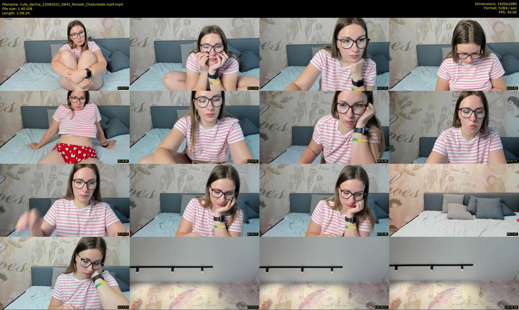 cute_darina — 70 minute Chaturbate female cam show recording, 1080p, Aug 22, 2021