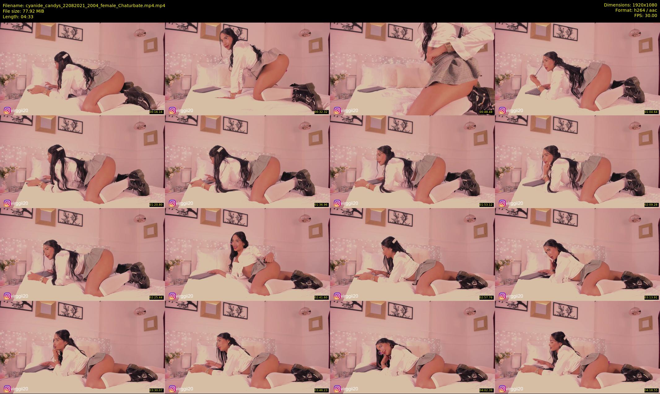 cyanide_candys — 5 minute Chaturbate female cam show recording, 1080p, Aug 22, 2021