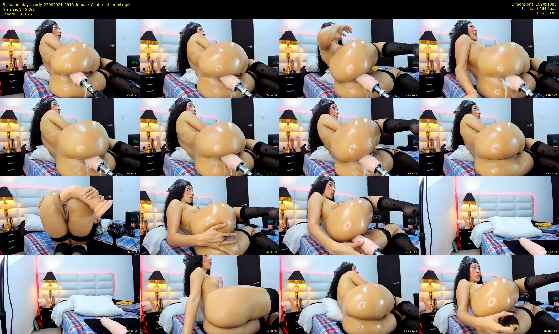 daya_curly — 70 minute Chaturbate female cam show recording, 1080p, Aug 22, 2021