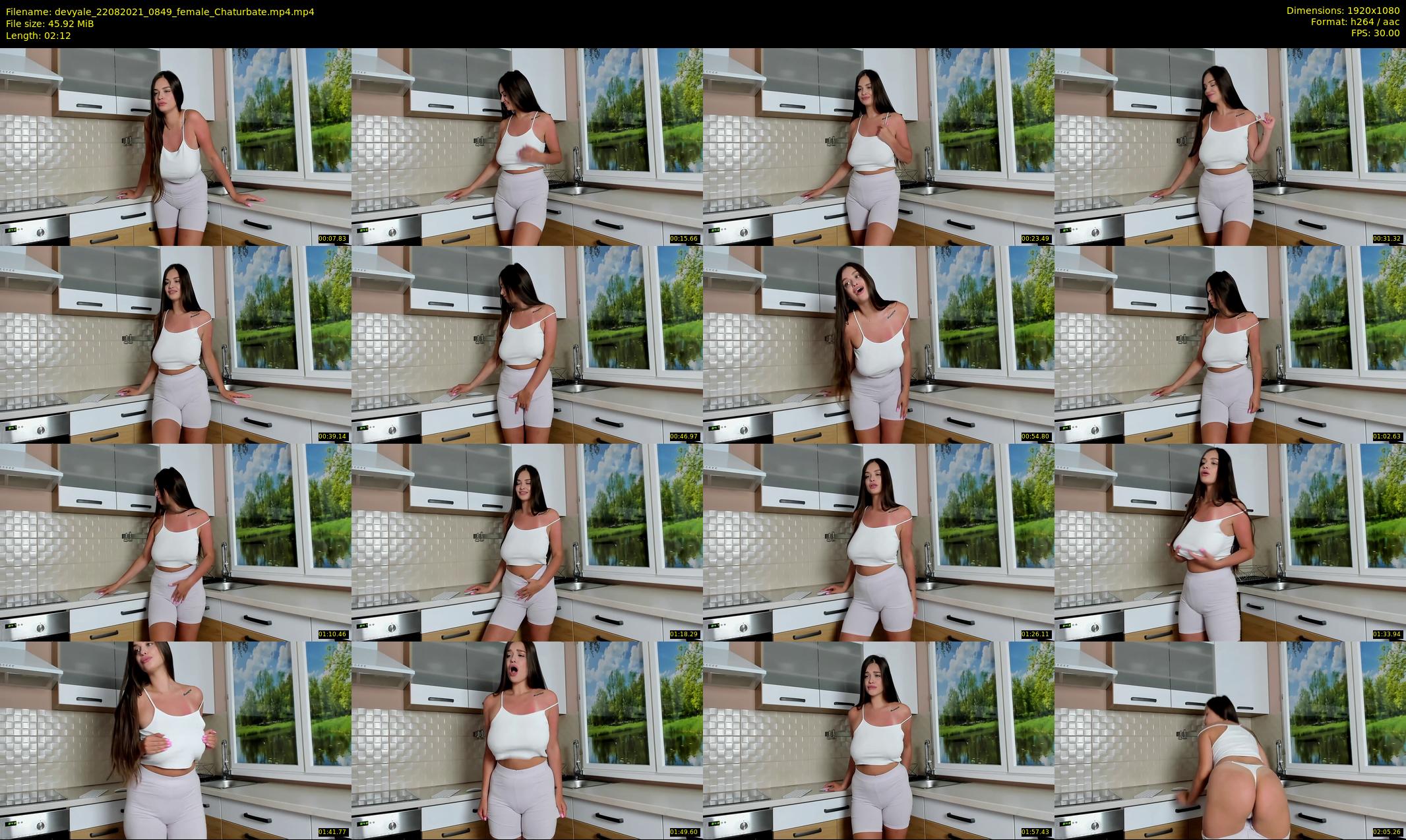 devyale — 3 minute Chaturbate female cam show recording, 1080p, Aug 22, 2021