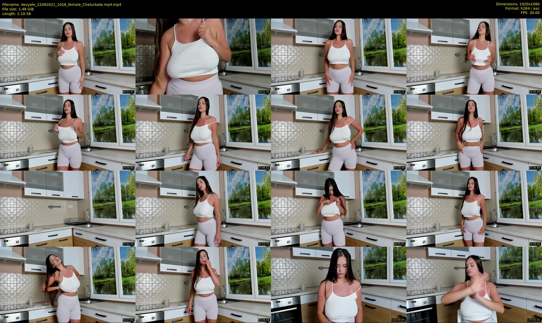 devyale — 71 minute Chaturbate female cam show recording, 1080p, Aug 22, 2021