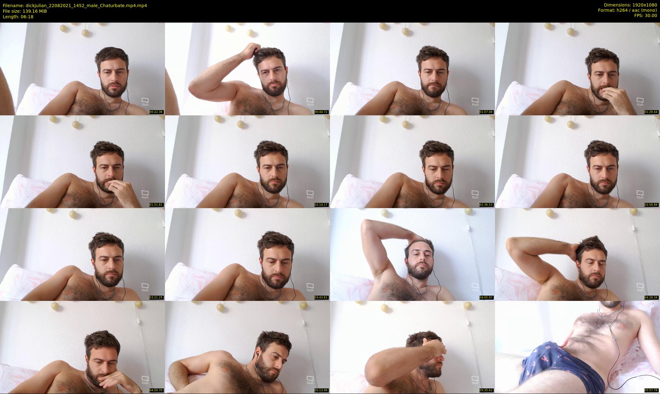 dickjulian — 7 minute Chaturbate male cam show recording, 1080p, Aug 22, 2021