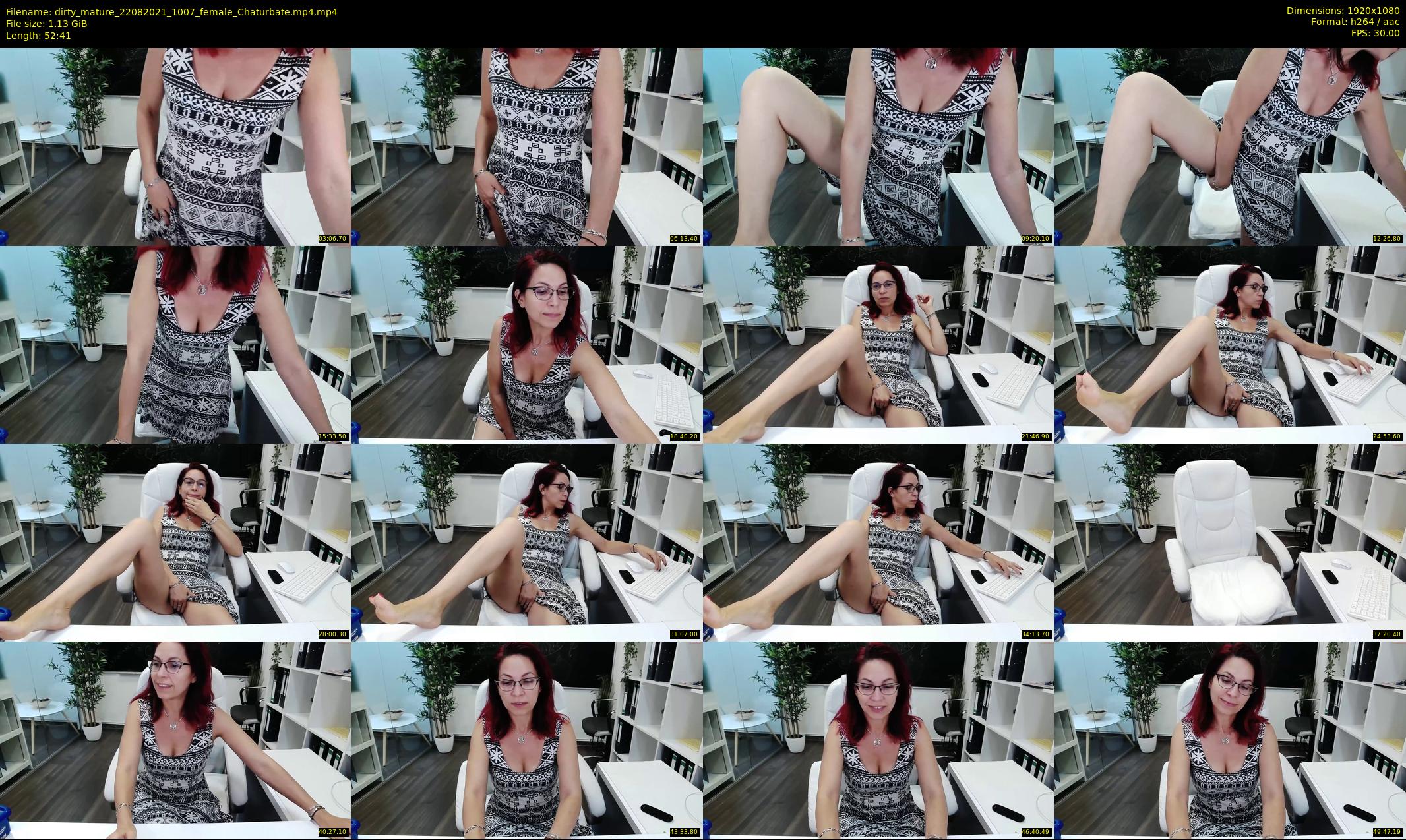 dirty_mature — 53 minute Chaturbate female cam show recording, 1080p, Aug 22, 2021