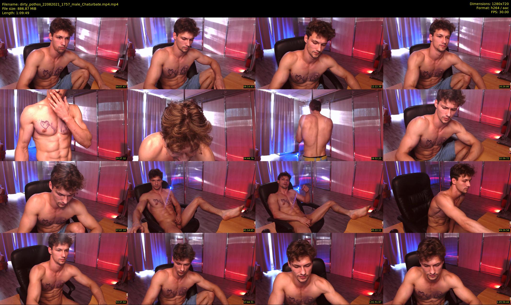 dirty_pothos — 70 minute Chaturbate male cam show recording, 720p, Aug 22, 2021
