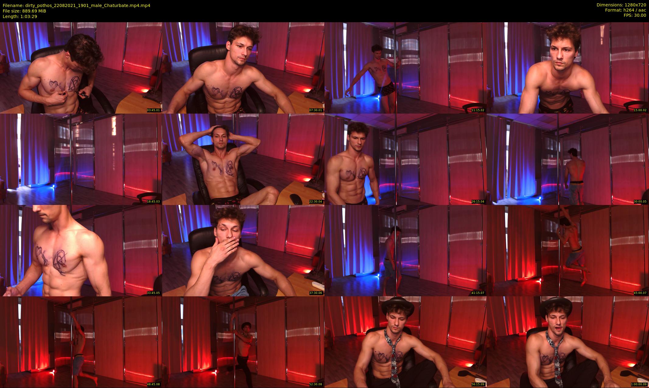 dirty_pothos — 64 minute Chaturbate male cam show recording, 720p, Aug 22, 2021