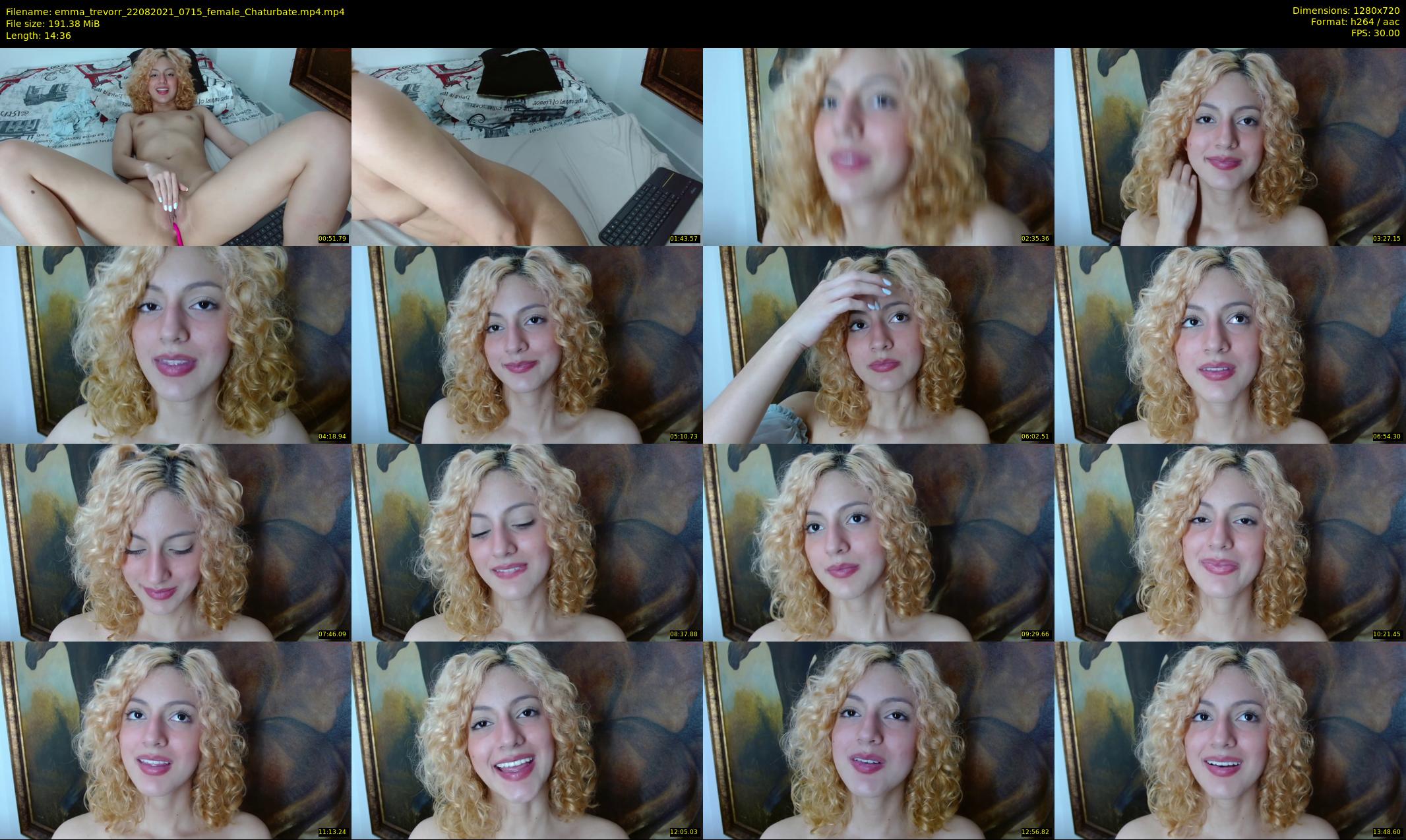 emma_trevorr — 15 minute Chaturbate couple cam show recording, 720p, Aug 22, 2021