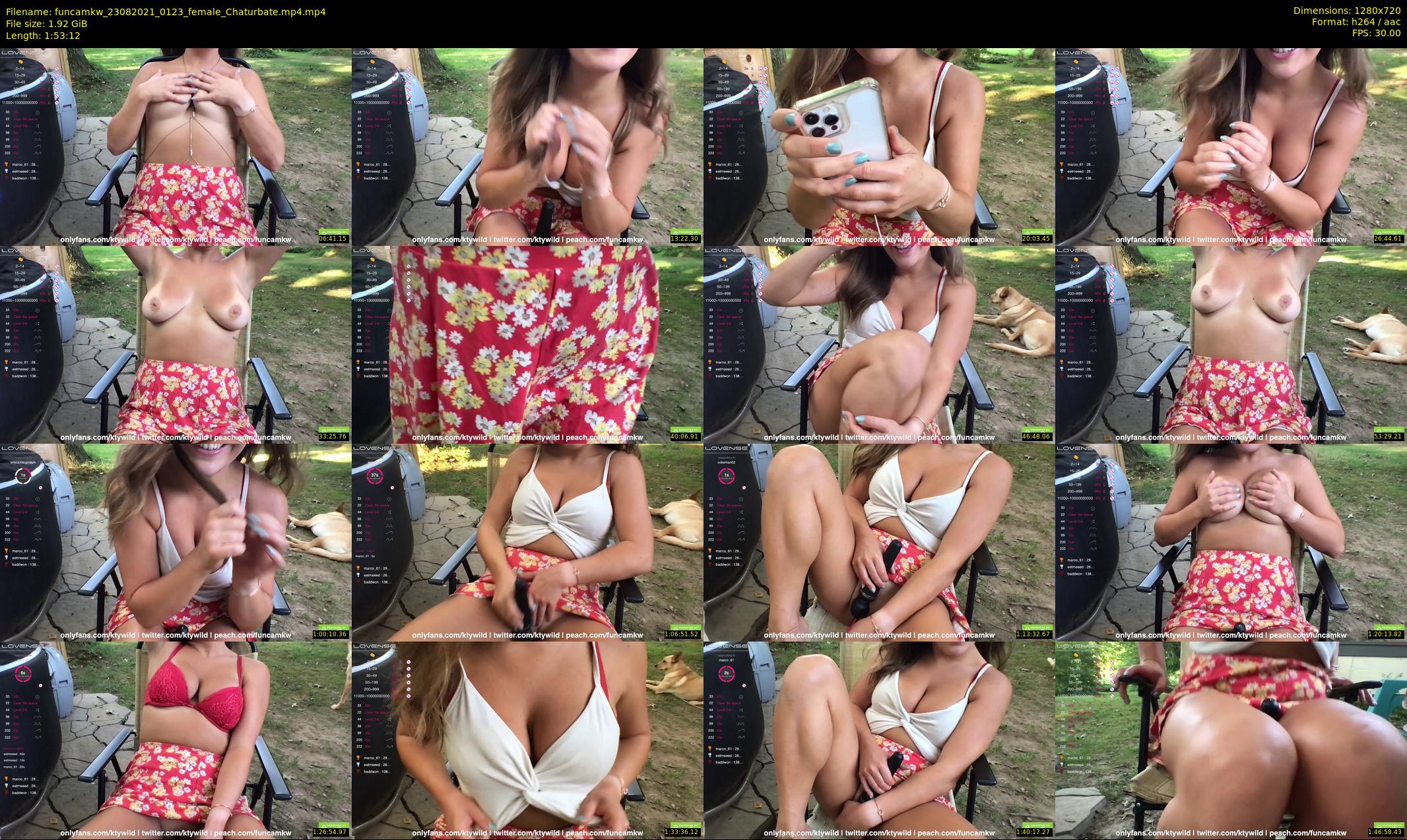 funcamkw — 114 minute Chaturbate female cam show recording, 720p, Aug 23, 2021