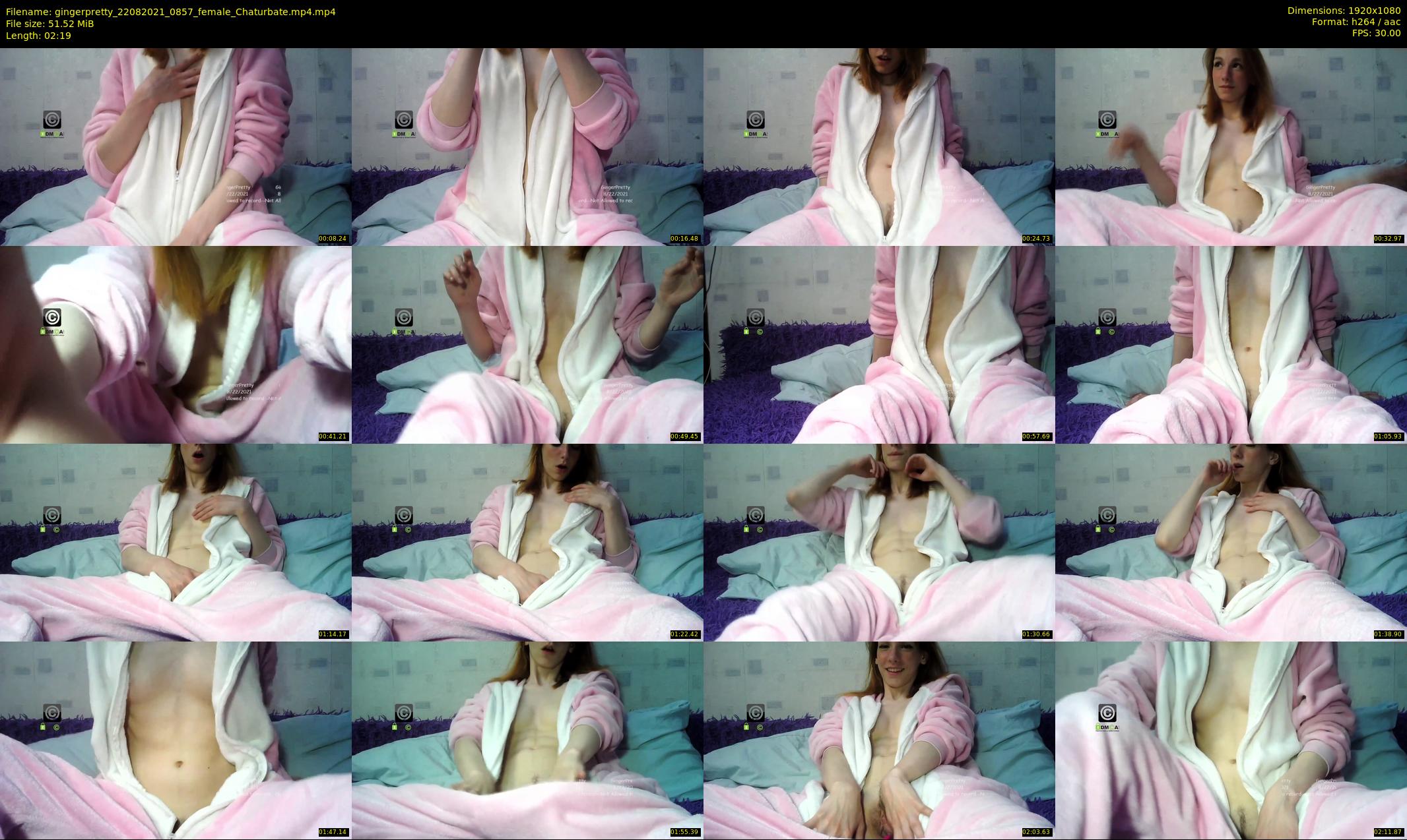 gingerpretty — 3 minute Chaturbate female cam show recording, 1080p, Aug 22, 2021