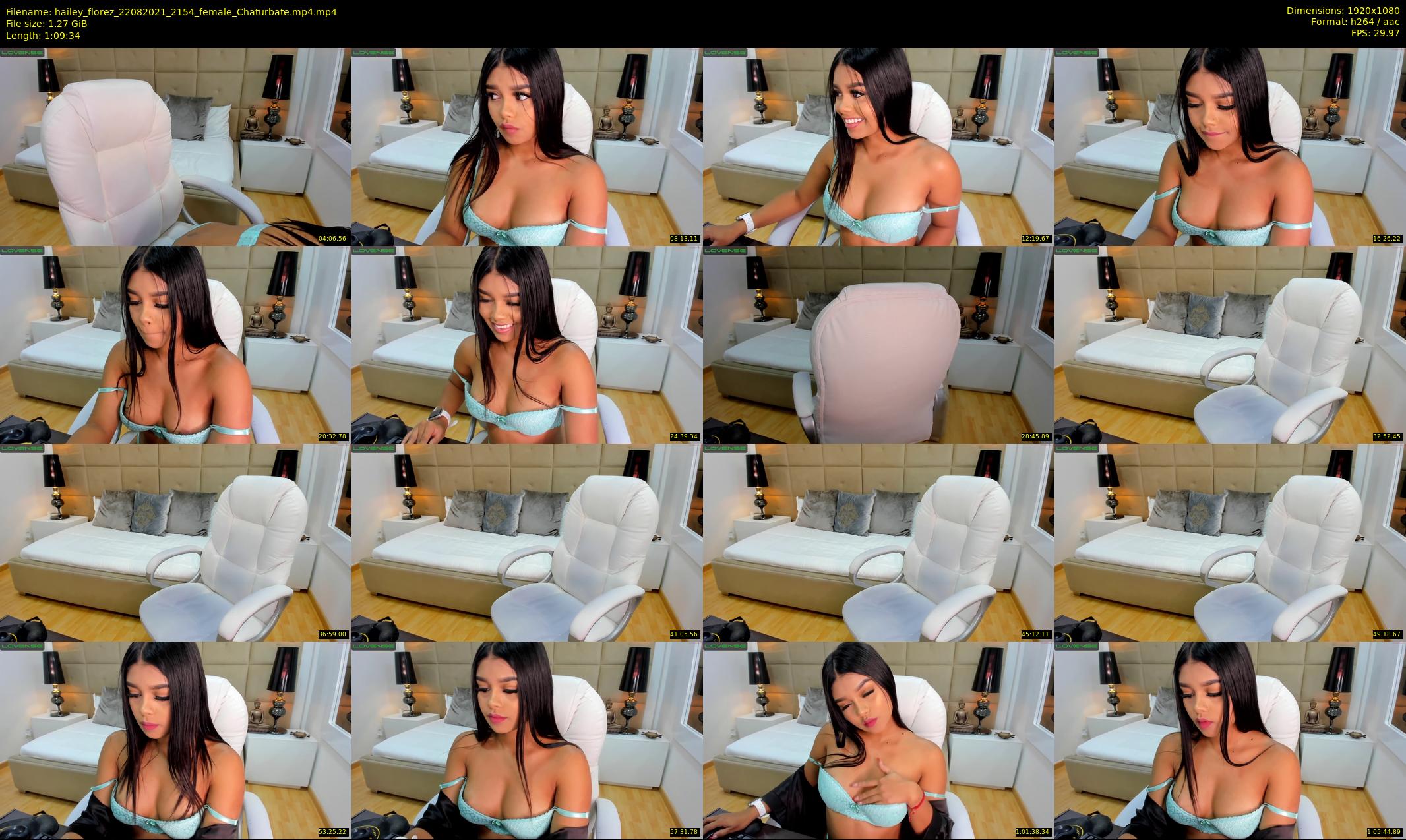 hailey_florez — 70 minute Chaturbate female cam show recording, 1080p, Aug 22, 2021
