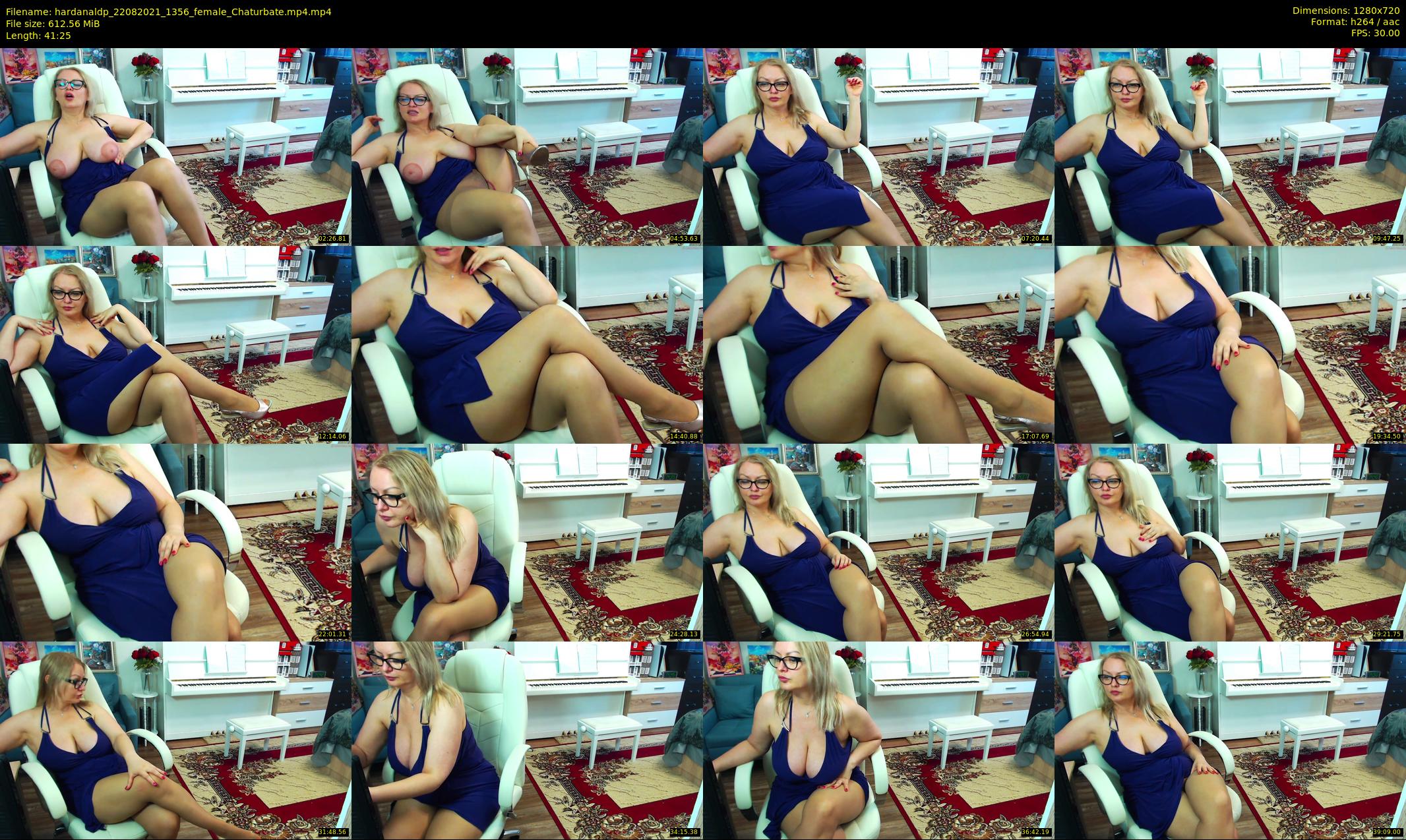 hardanaldp — 42 minute Chaturbate female cam show recording, 720p, Aug 22, 2021