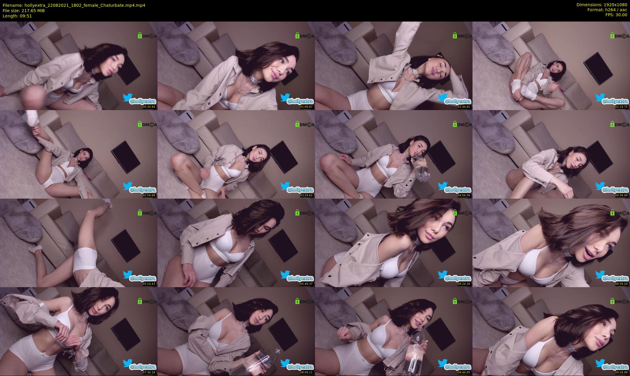 hollyextra — 10 minute Chaturbate female cam show recording, 1080p, Aug 22, 2021