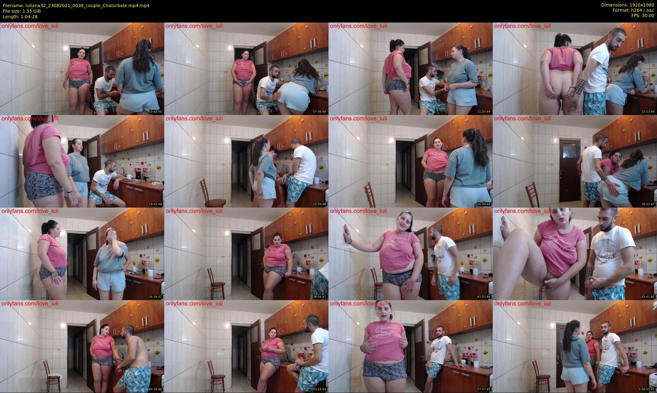iuliana32 — 65 minute Chaturbate couple cam show recording, 1080p, Aug 23, 2021