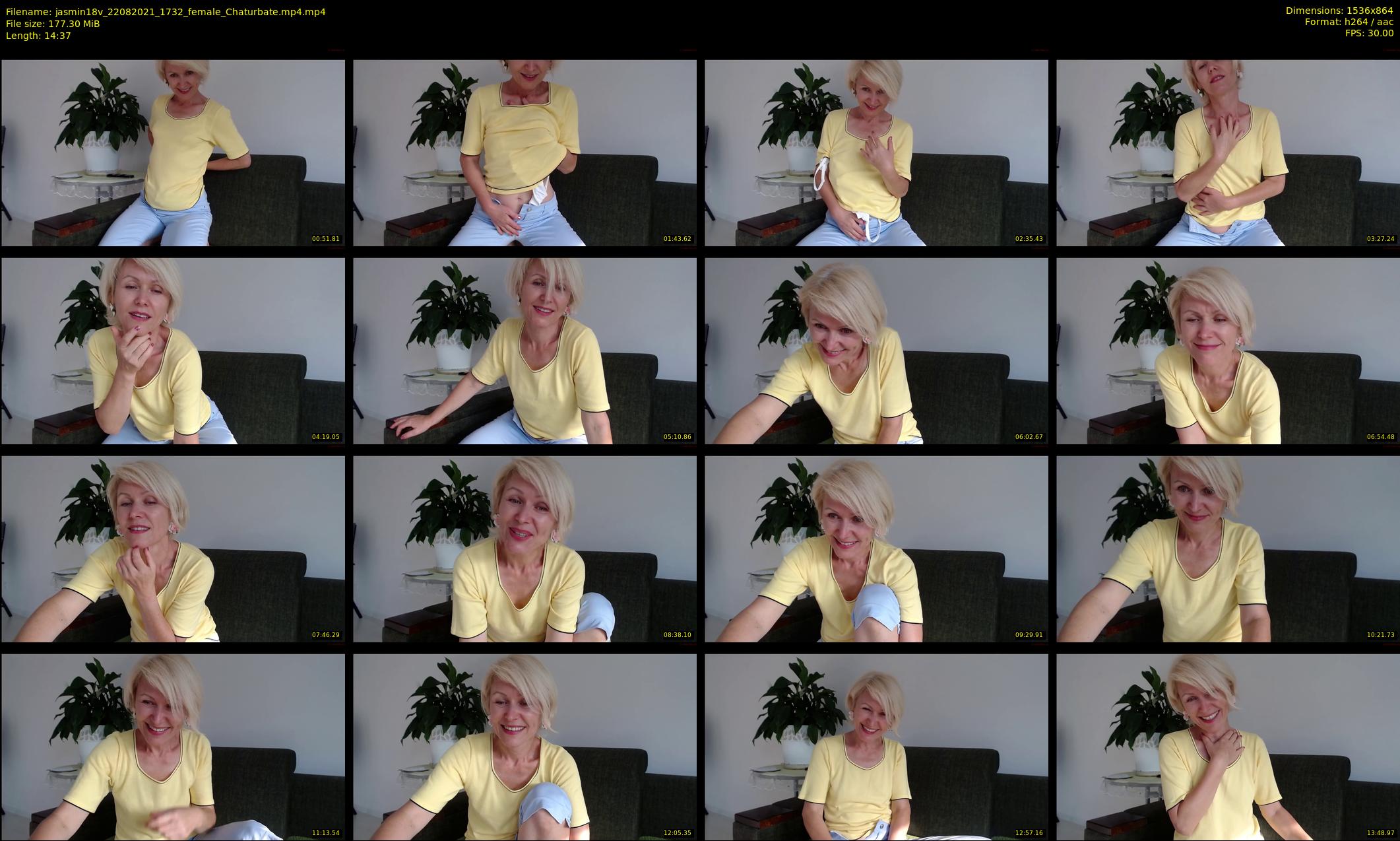jasmin18v — 15 minute Chaturbate female cam show recording, 720p, Aug 22, 2021