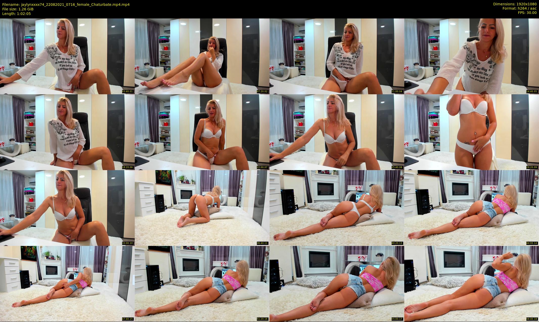 jaylynxxxx74 — 63 minute Chaturbate female cam show recording, 1080p, Aug 22, 2021