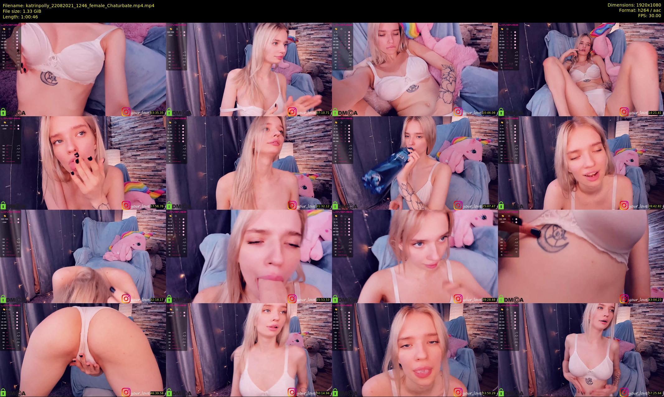 katrinpolly — 61 minute Chaturbate couple cam show recording, 1080p, Aug 22, 2021