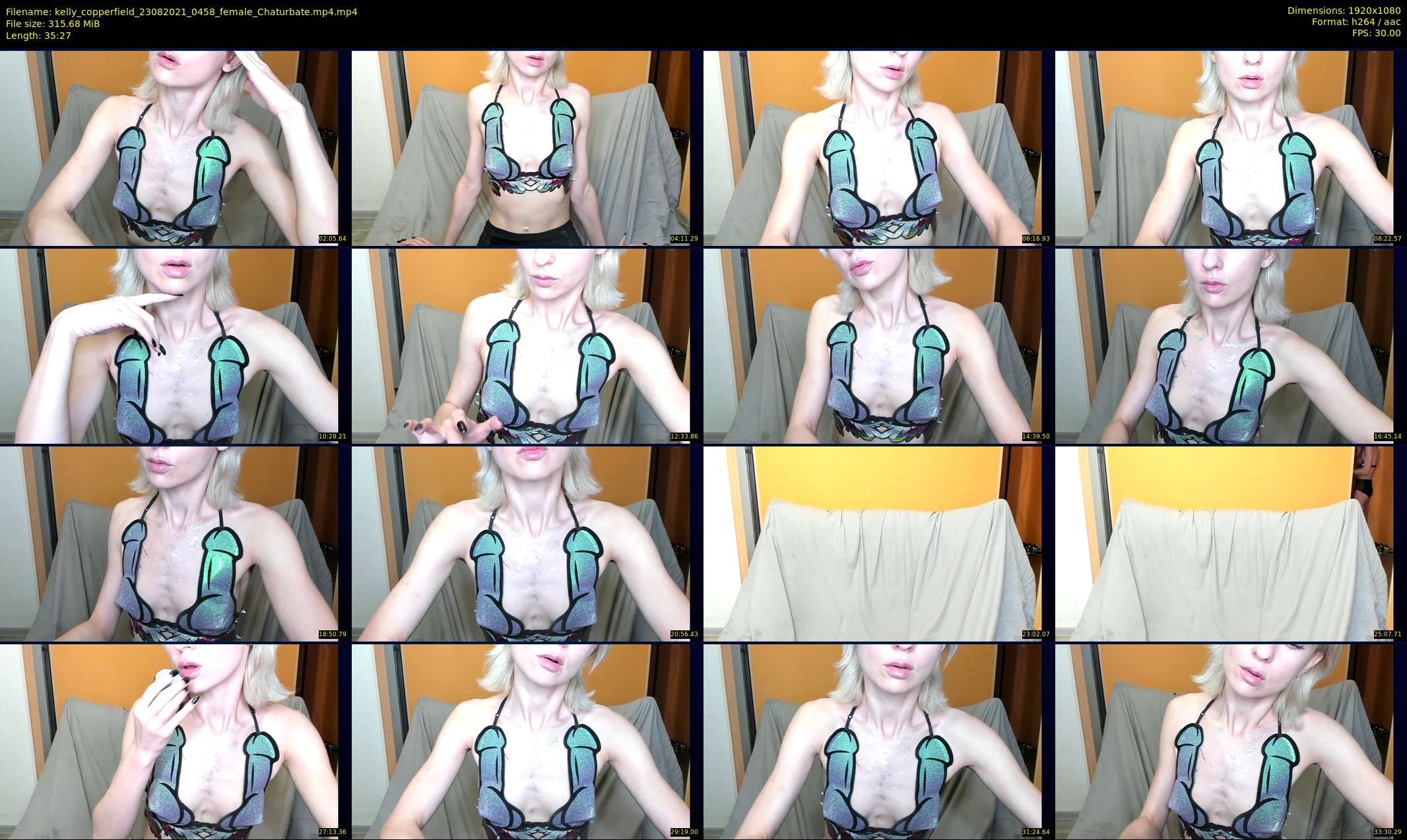 kelly_copperfield — 36 minute Chaturbate female cam show recording, 1080p, Aug 23, 2021