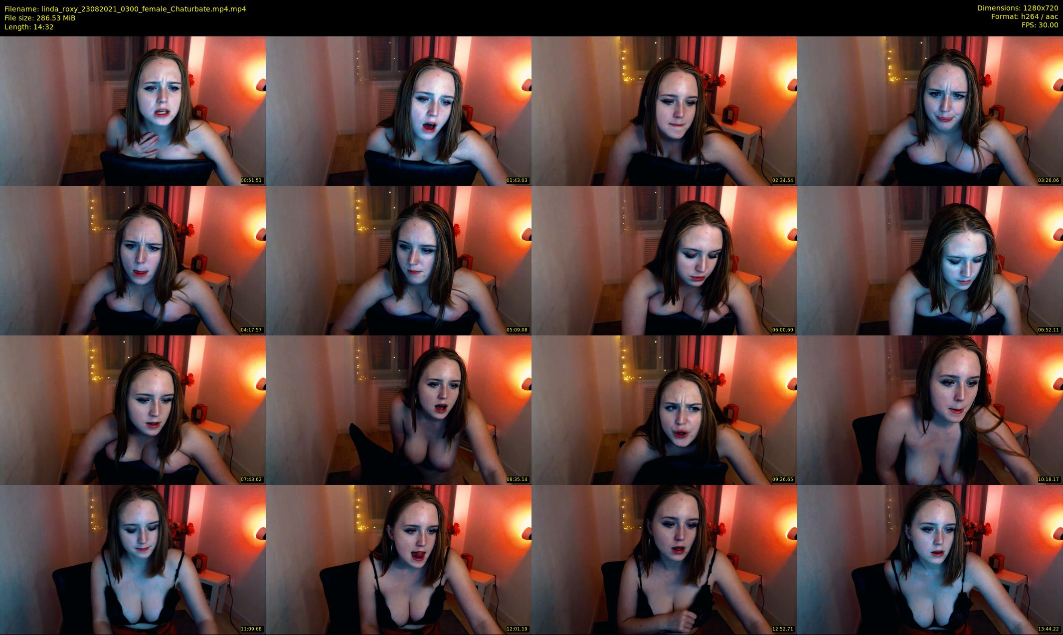 linda_roxy — 15 minute Chaturbate female cam show recording, 720p, Aug 23, 2021