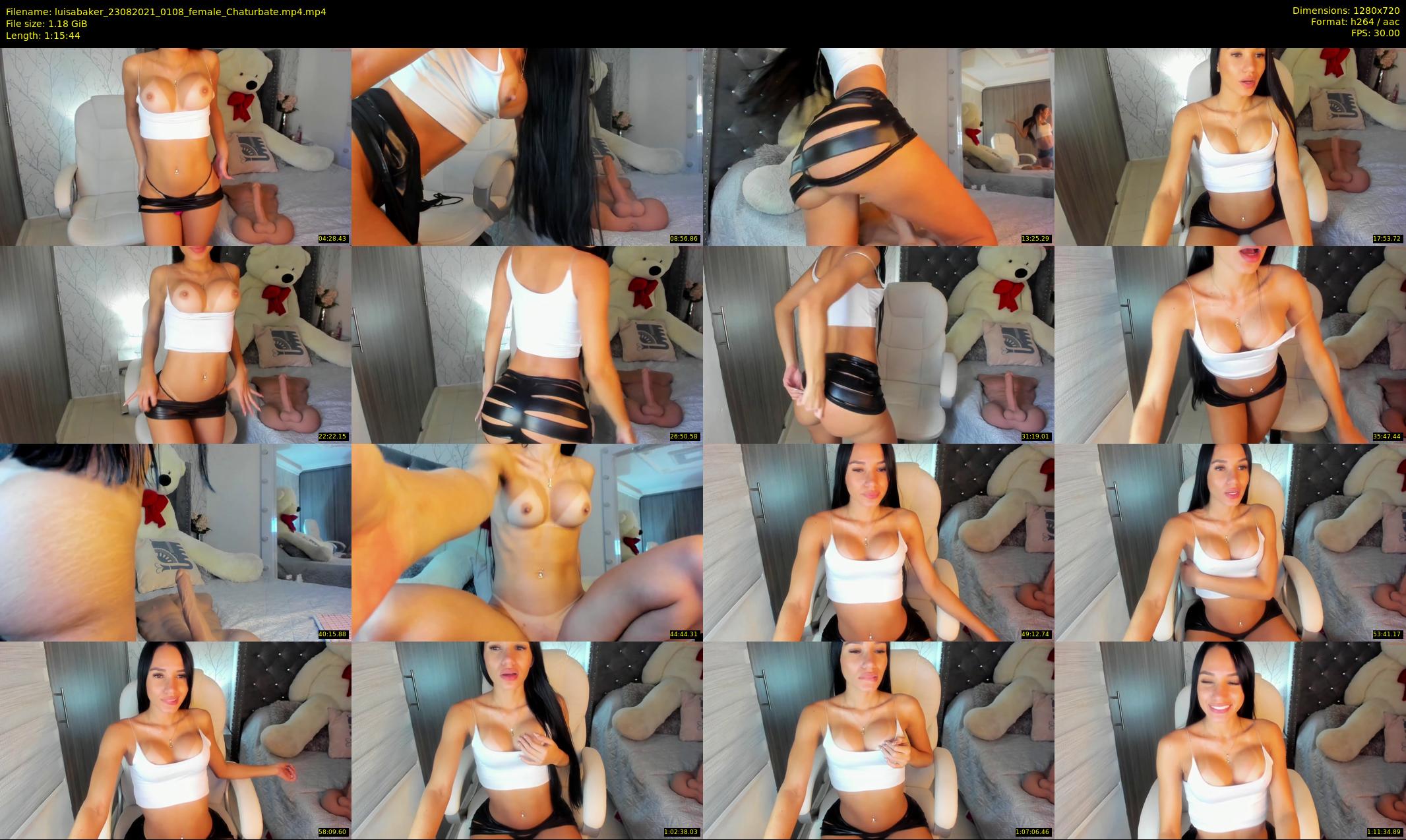 luisabaker — 76 minute Chaturbate female cam show recording, 720p, Aug 23, 2021