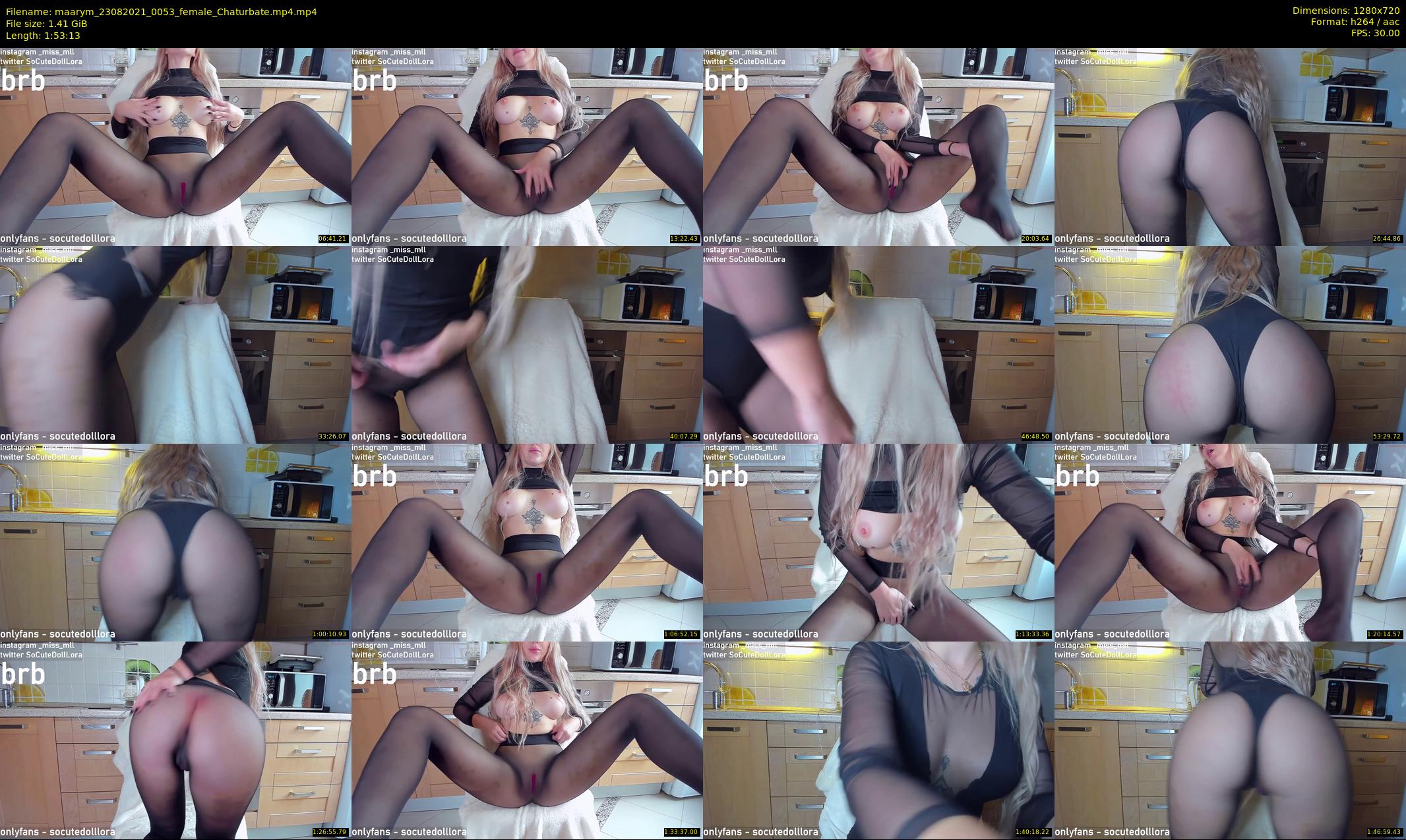 maarym — 114 minute Chaturbate couple cam show recording, 720p, Aug 23, 2021
