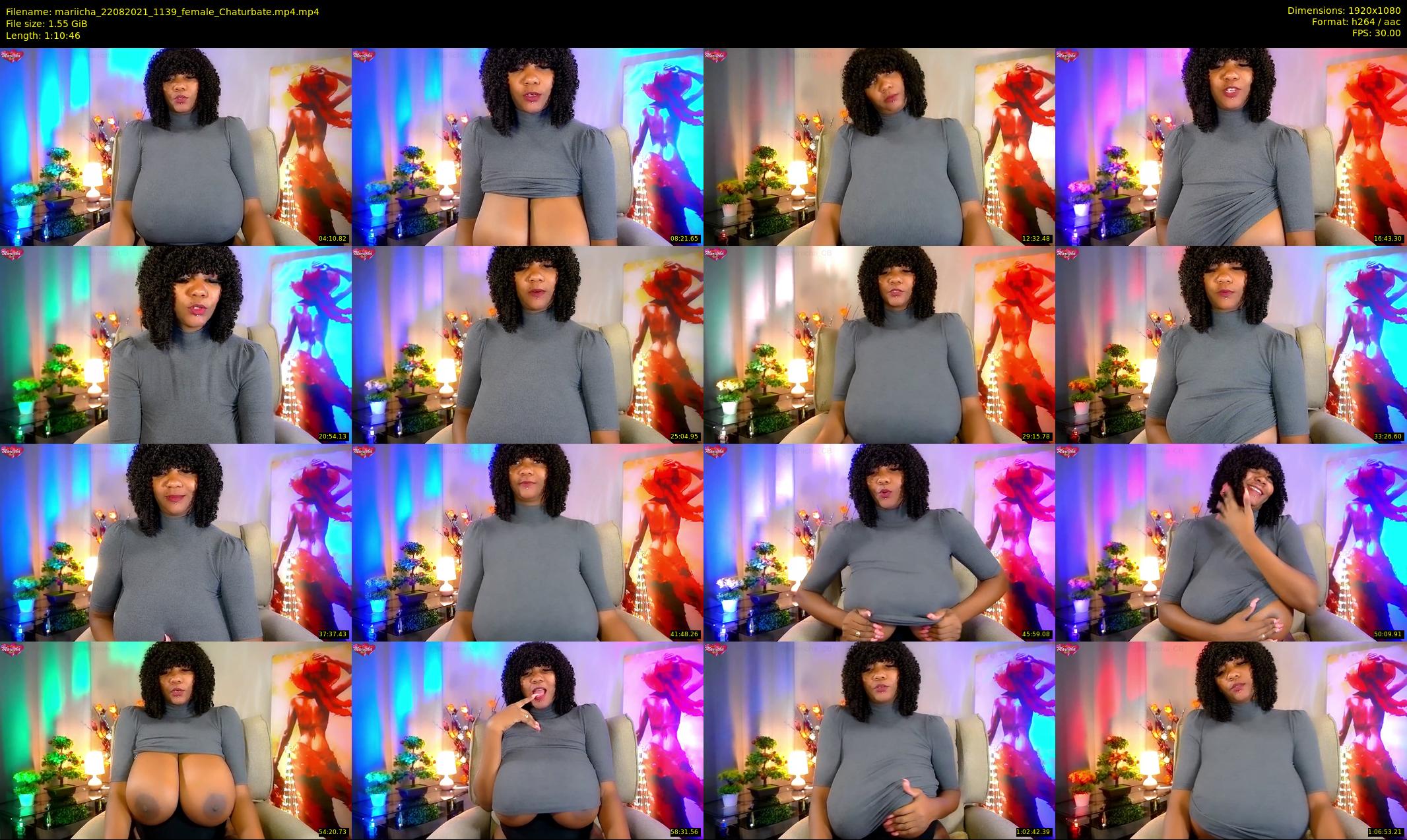 mariicha — 71 minute Chaturbate female cam show recording, 1080p, Aug 22, 2021