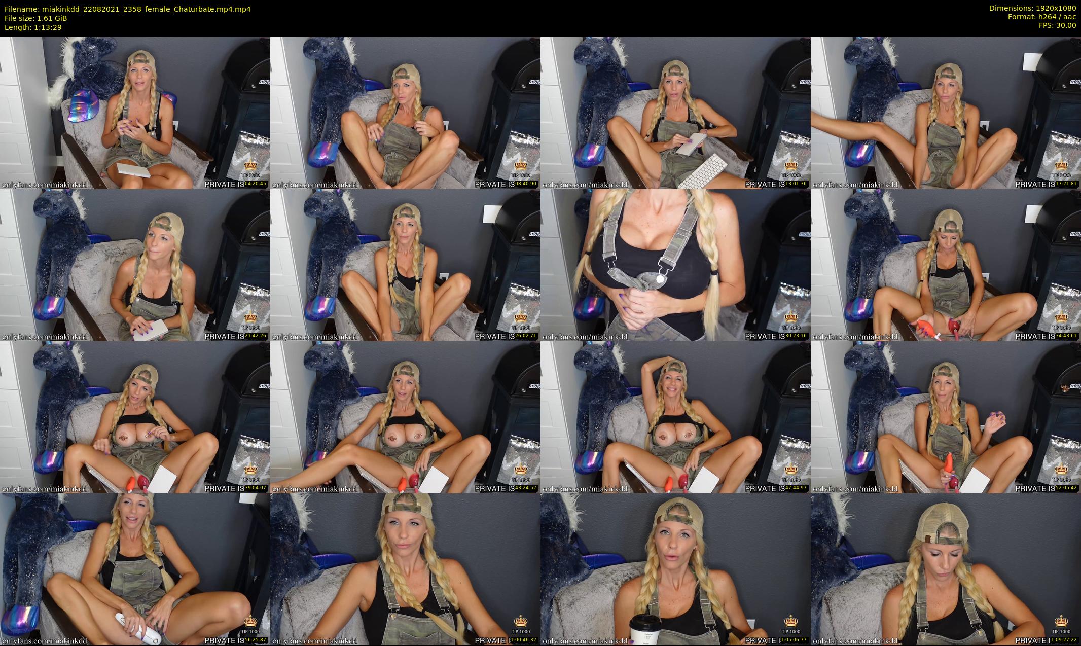 miakinkdd — 74 minute Chaturbate female cam show recording, 1080p, Aug 22, 2021
