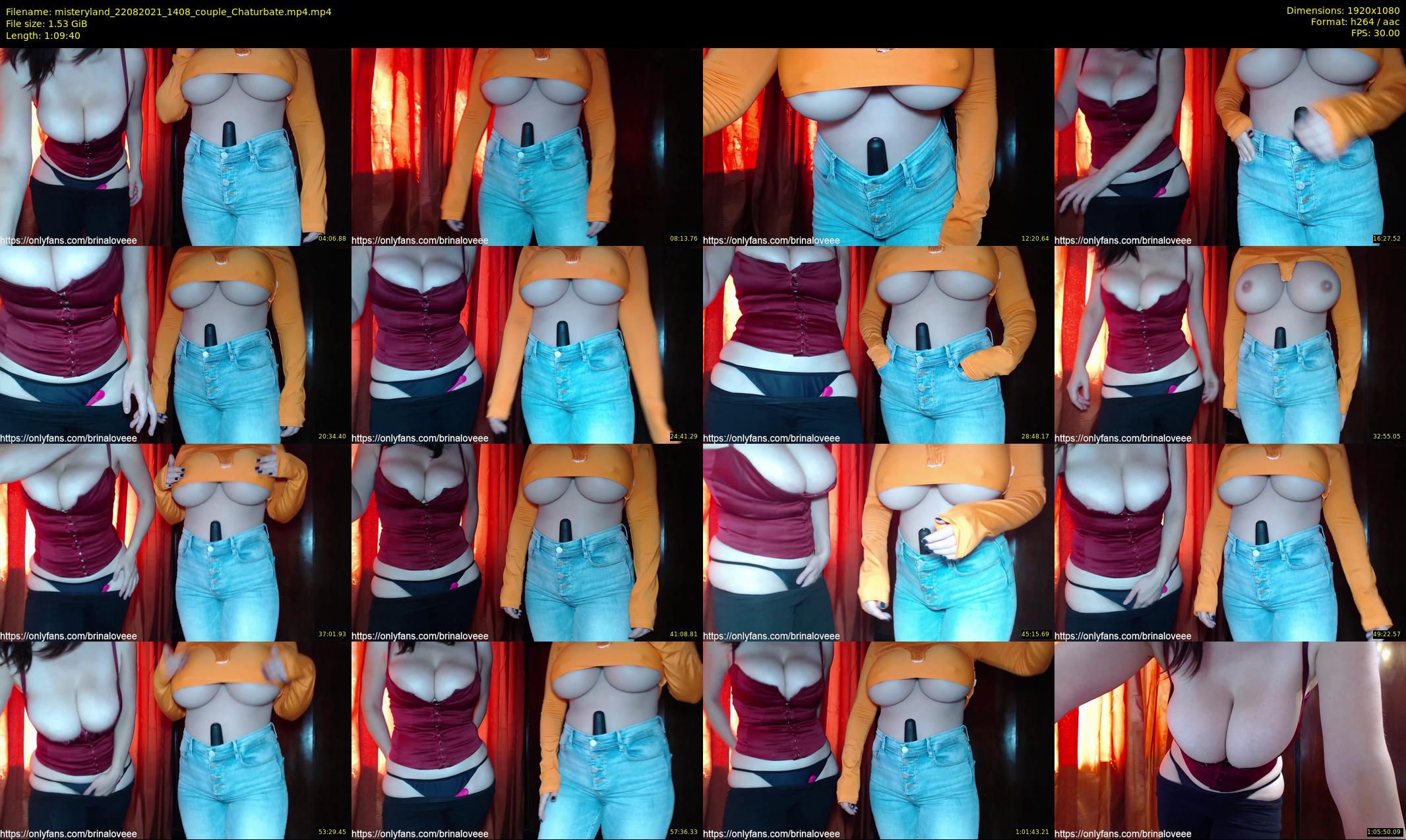 misteryland — 70 minute Chaturbate couple cam show recording, 1080p, Aug 22, 2021