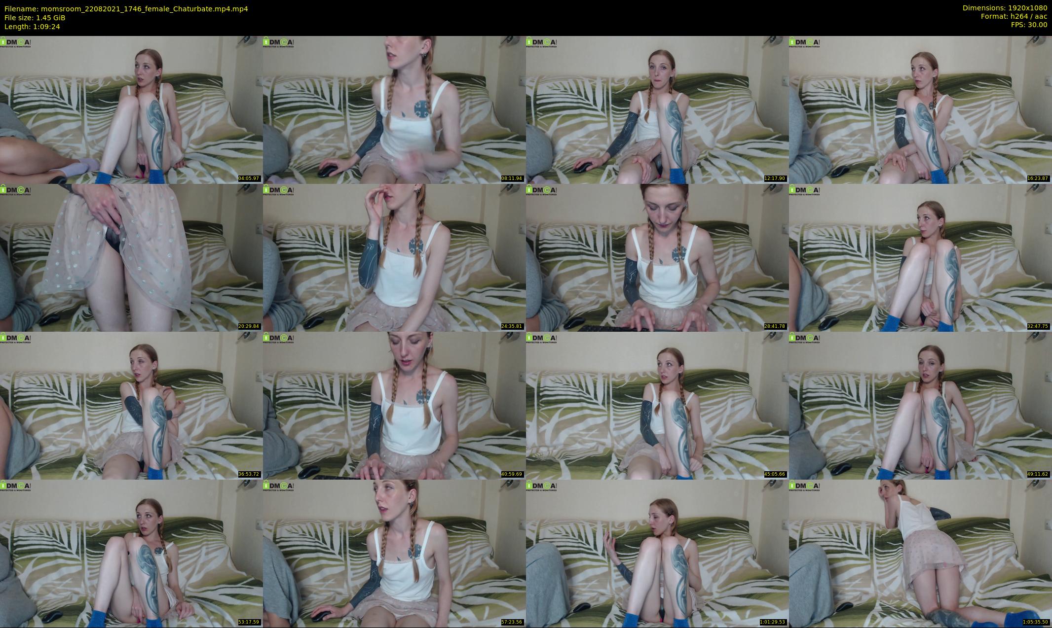 momsroom — 70 minute Chaturbate couple cam show recording, 1080p, Aug 22, 2021