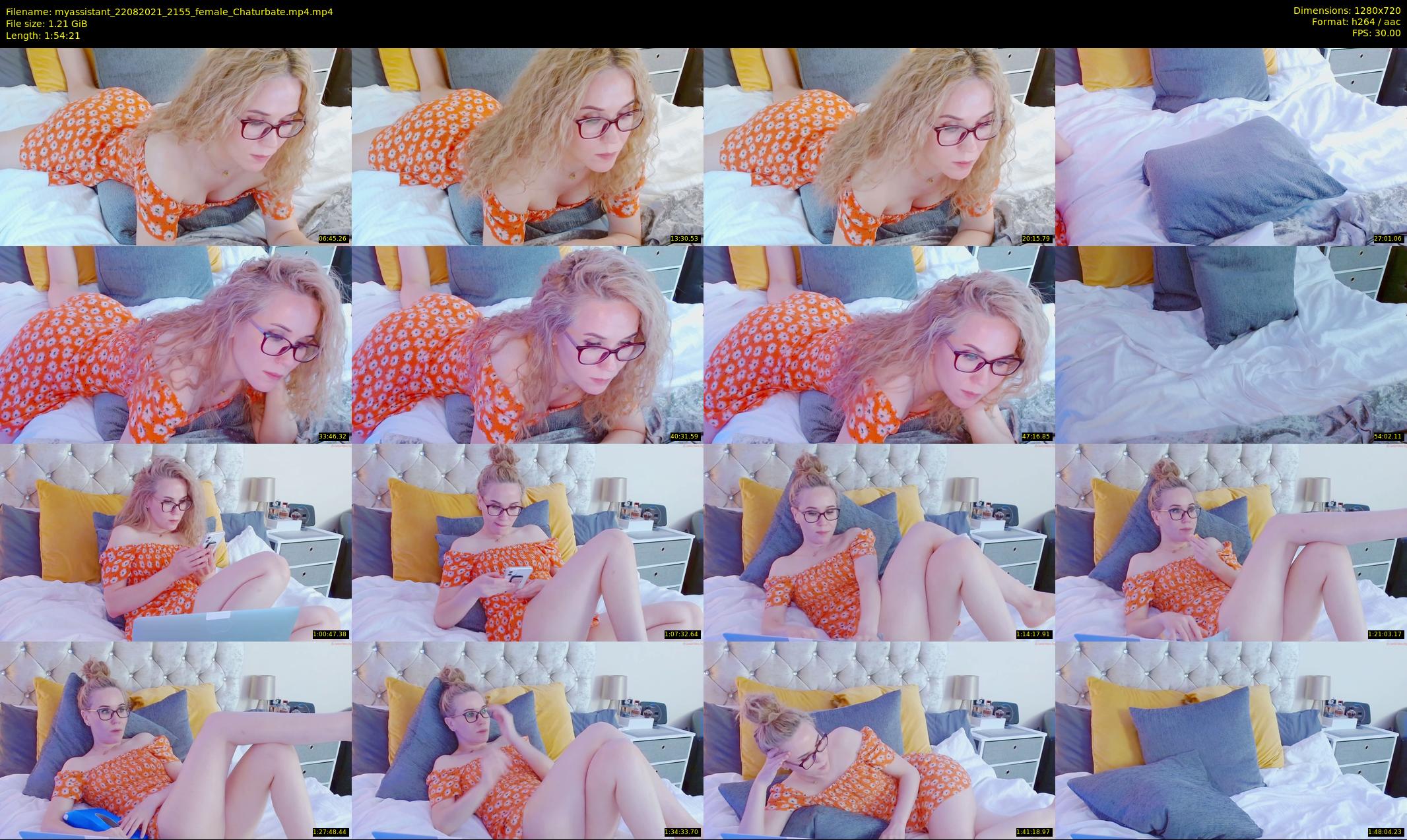myassistant — 115 minute Chaturbate female cam show recording, 720p, Aug 22, 2021