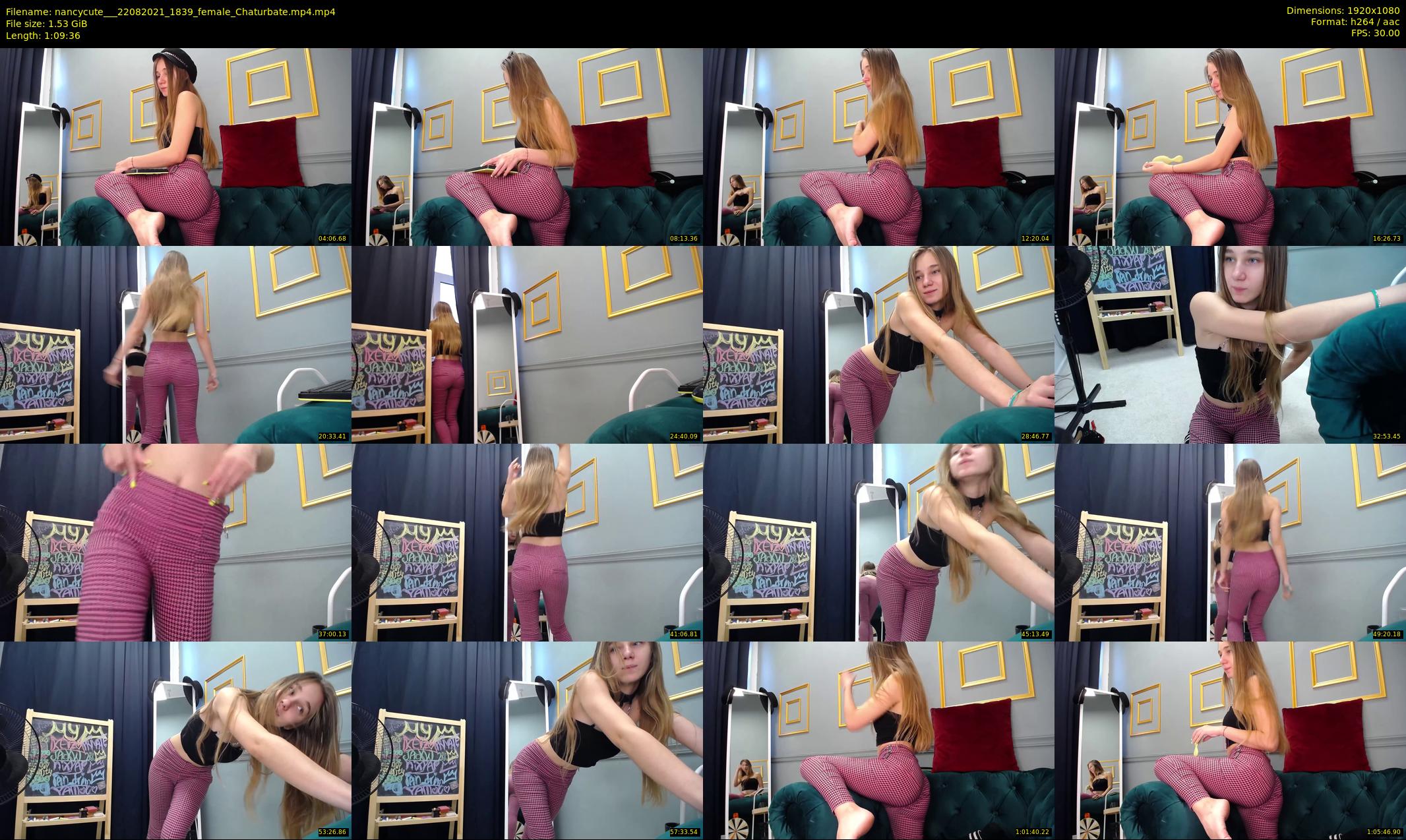 nancycute__ — 70 minute Chaturbate female cam show recording, 1080p, Aug 22, 2021
