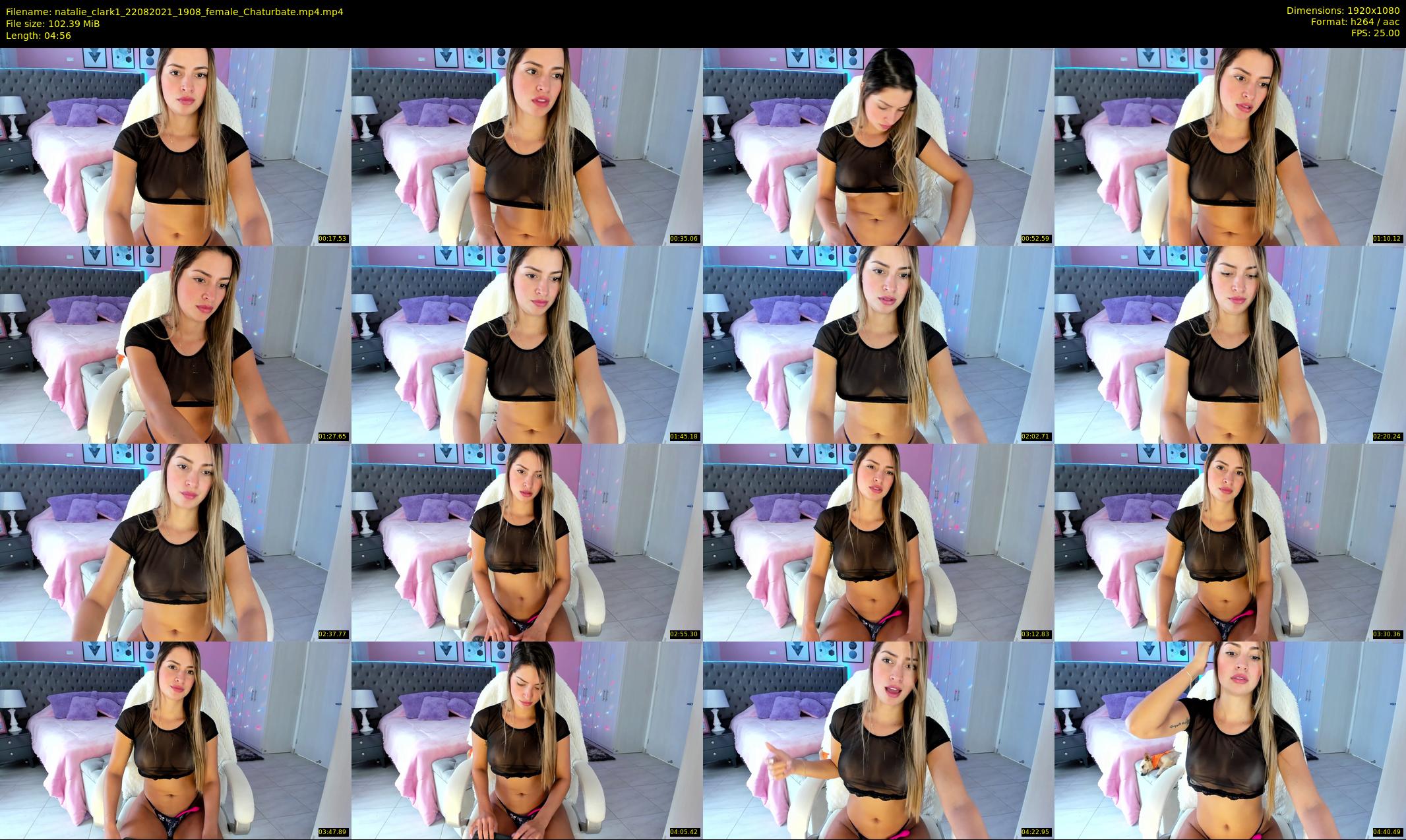 natalie_clark1 — 5 minute Chaturbate female cam show recording, 1080p, Aug 22, 2021