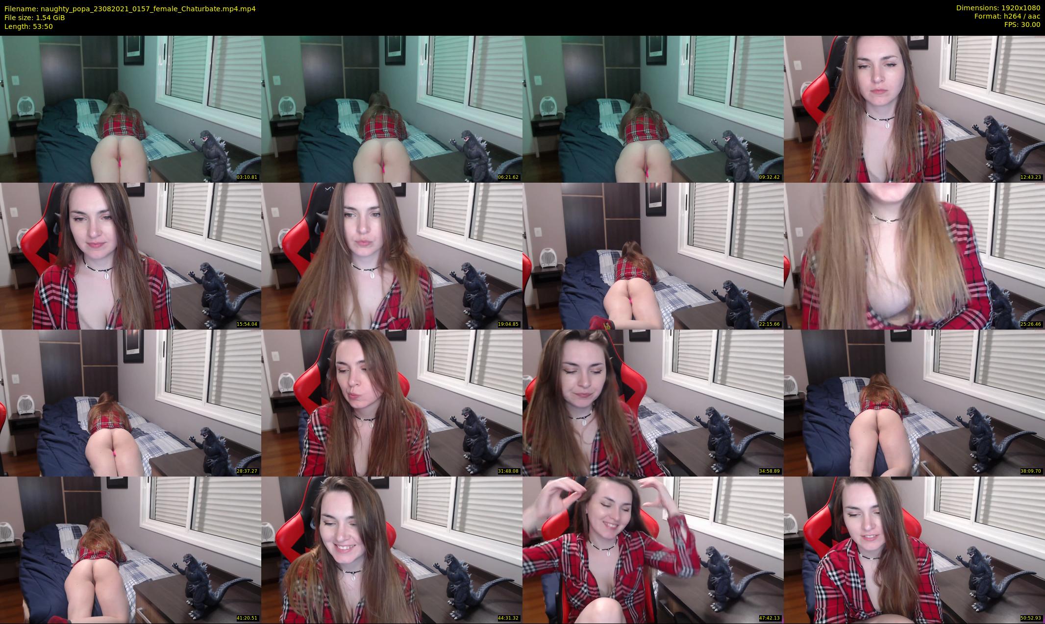 naughty_popa — 54 minute Chaturbate female cam show recording, 1080p, Aug 23, 2021