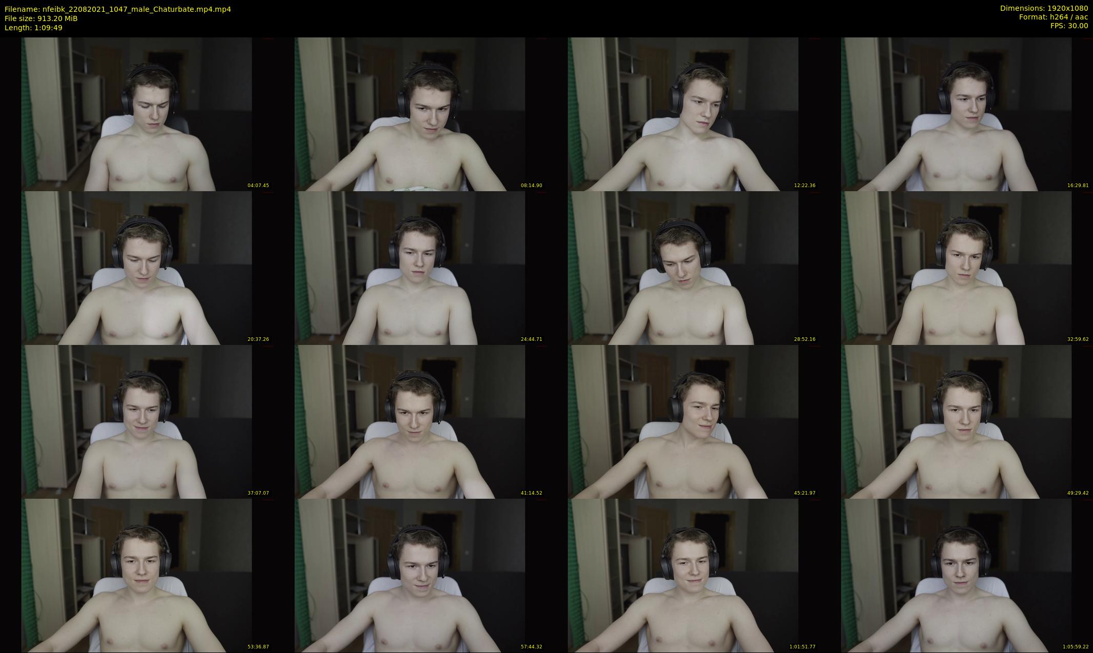 nfeibk — 70 minute Chaturbate male cam show recording, 1080p, Aug 22, 2021