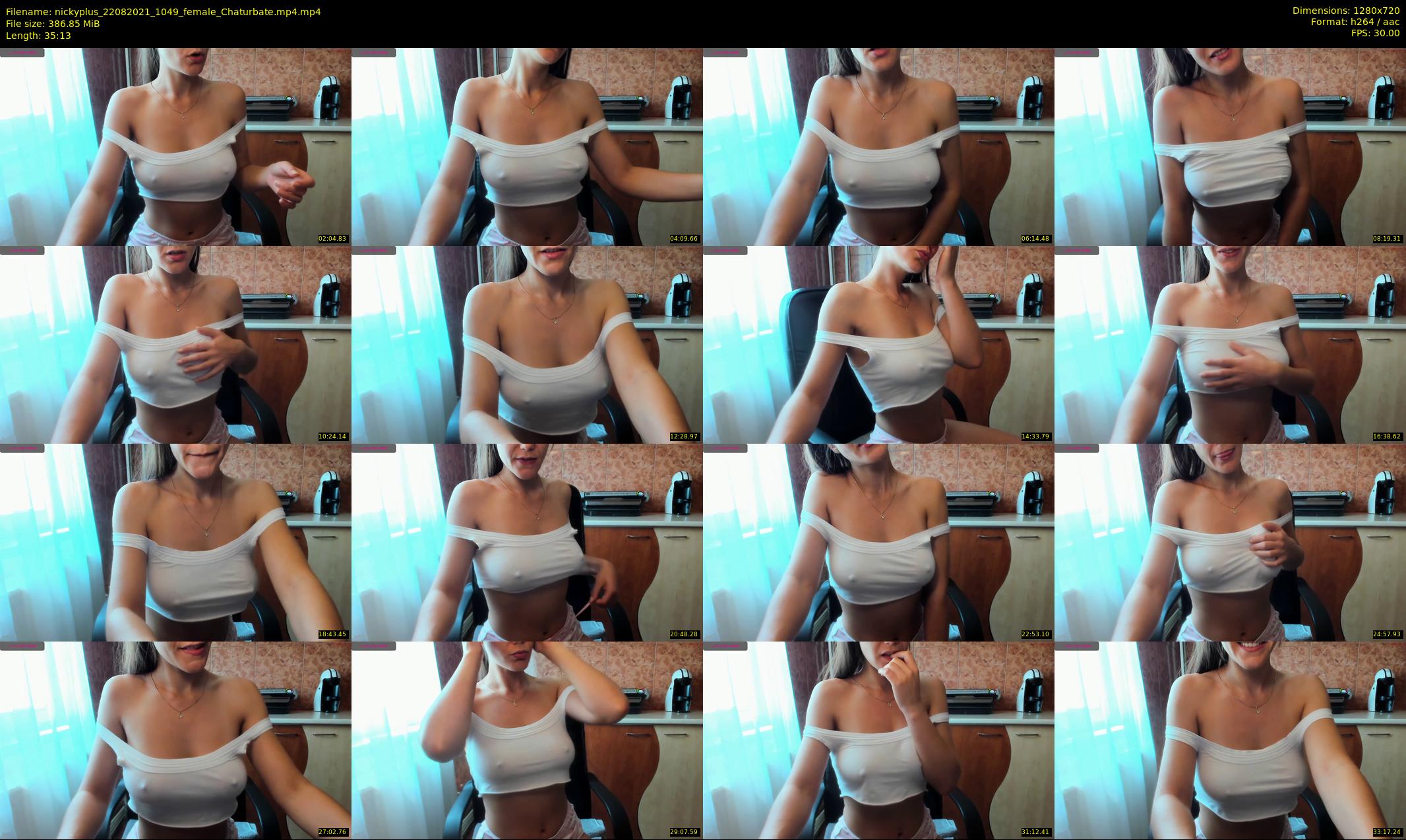 nickyplus — 36 minute Chaturbate couple cam show recording, 720p, Aug 22, 2021