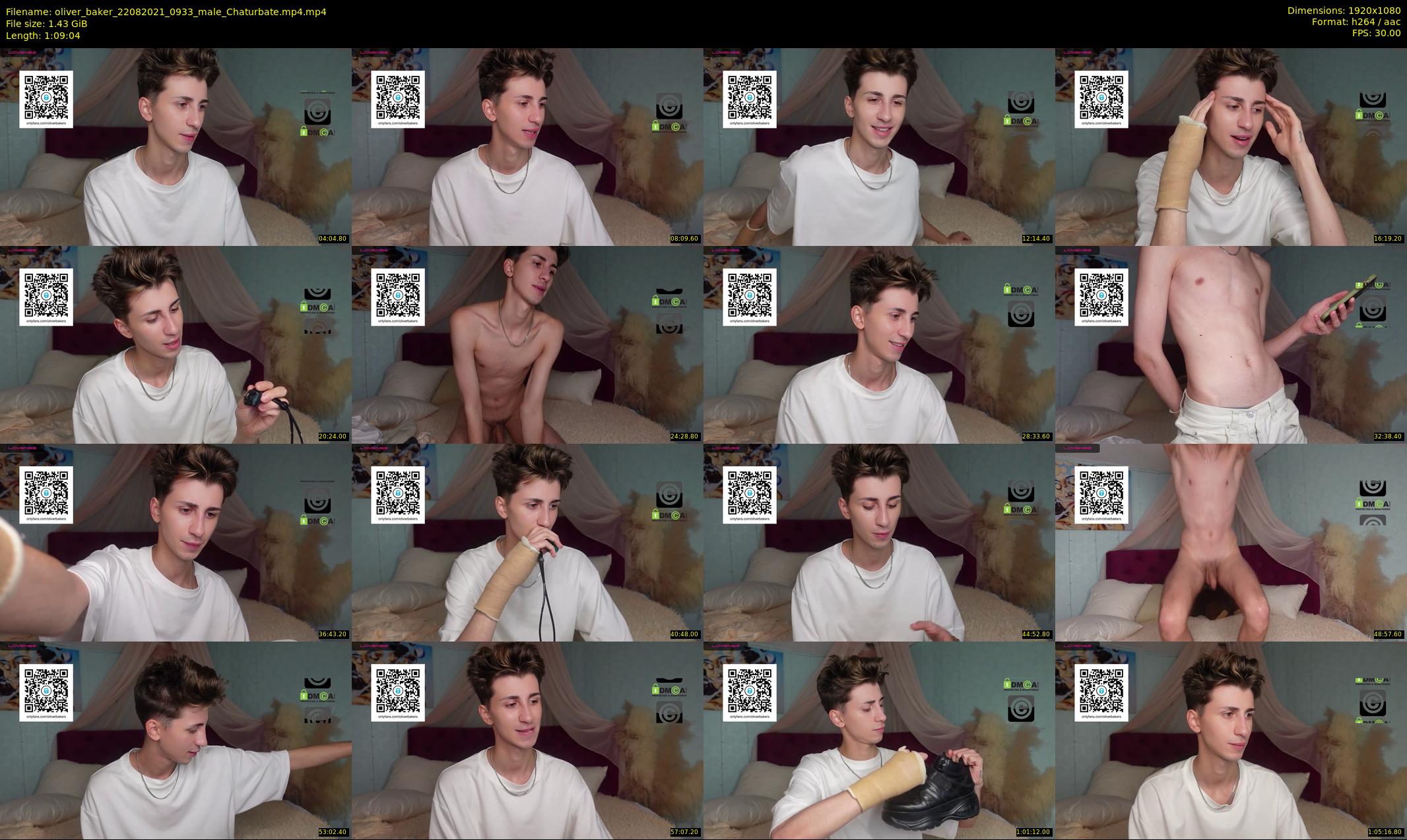 oliver_baker — 70 minute Chaturbate male cam show recording, 1080p, Aug 22, 2021