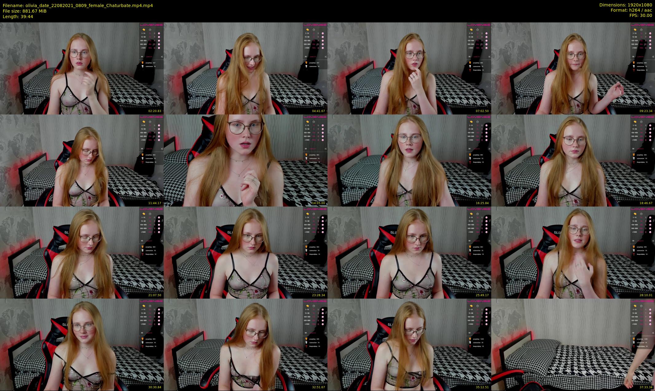 olivia_date — 40 minute Chaturbate female cam show recording, 1080p, Aug 22, 2021