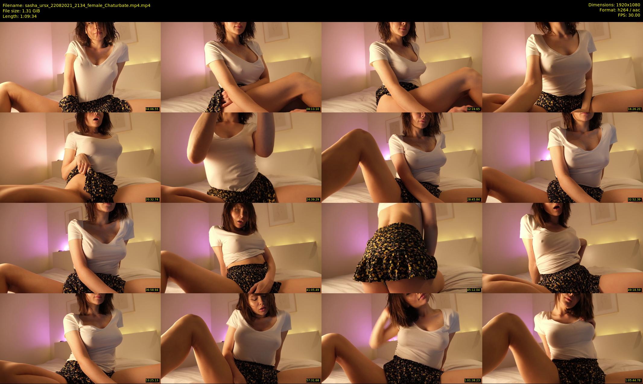 sasha_ursx — 70 minute Chaturbate female cam show recording, 1080p, Aug 22, 2021