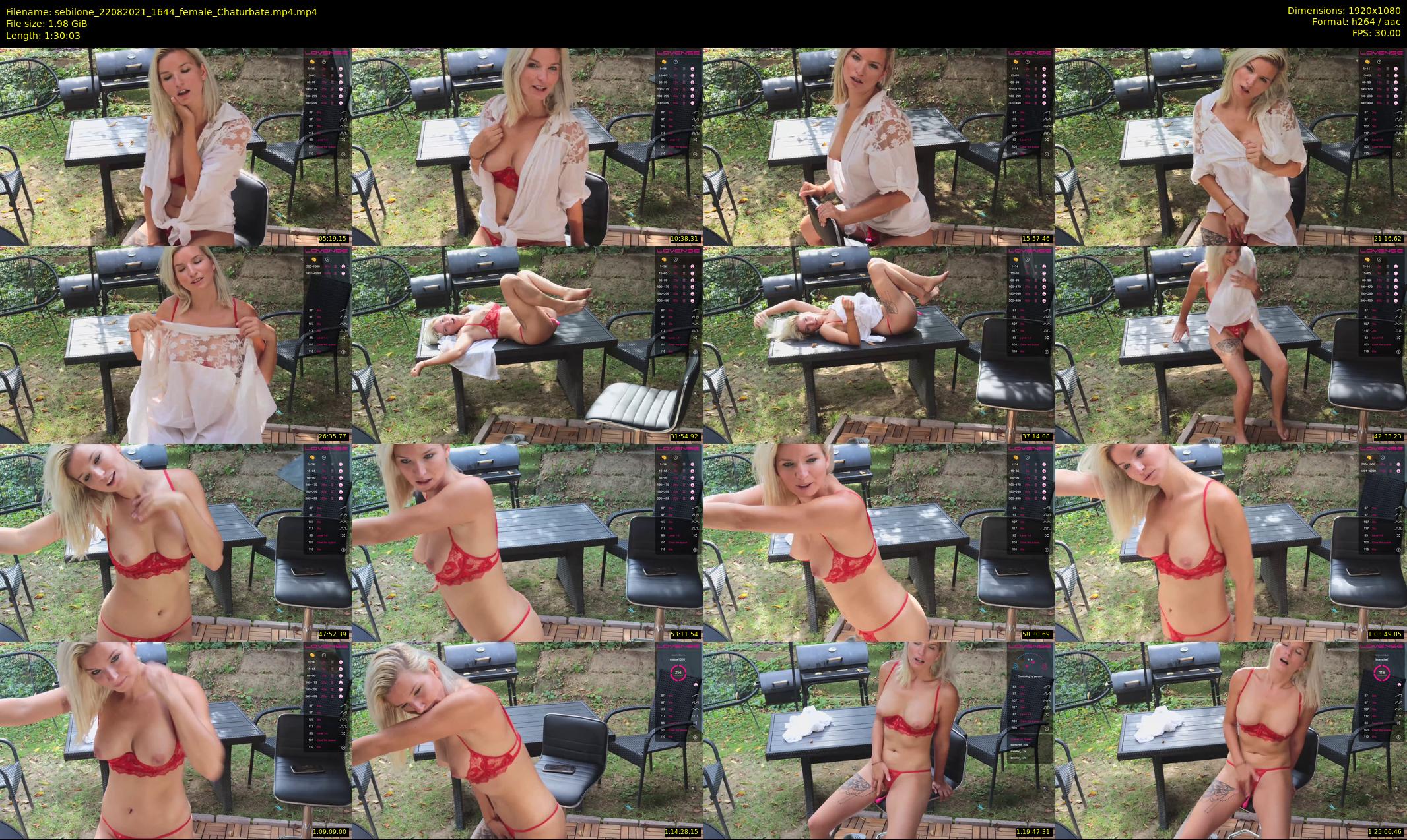 sebilone — 91 minute Chaturbate couple cam show recording, 1080p, Aug 22, 2021