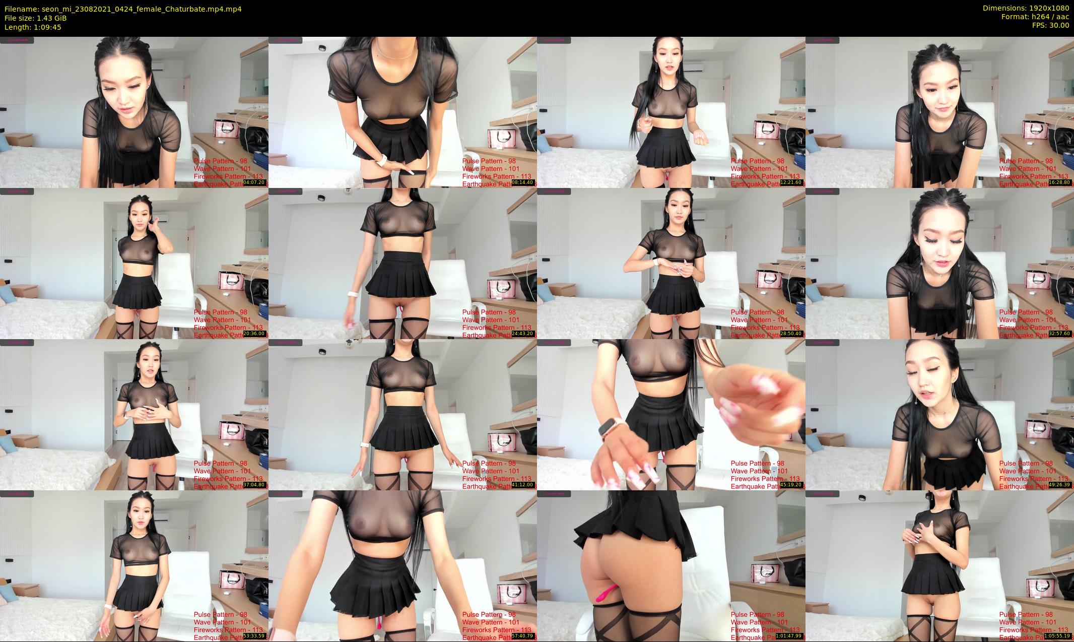 seon_mi — 70 minute Chaturbate female cam show recording, 1080p, Aug 23, 2021