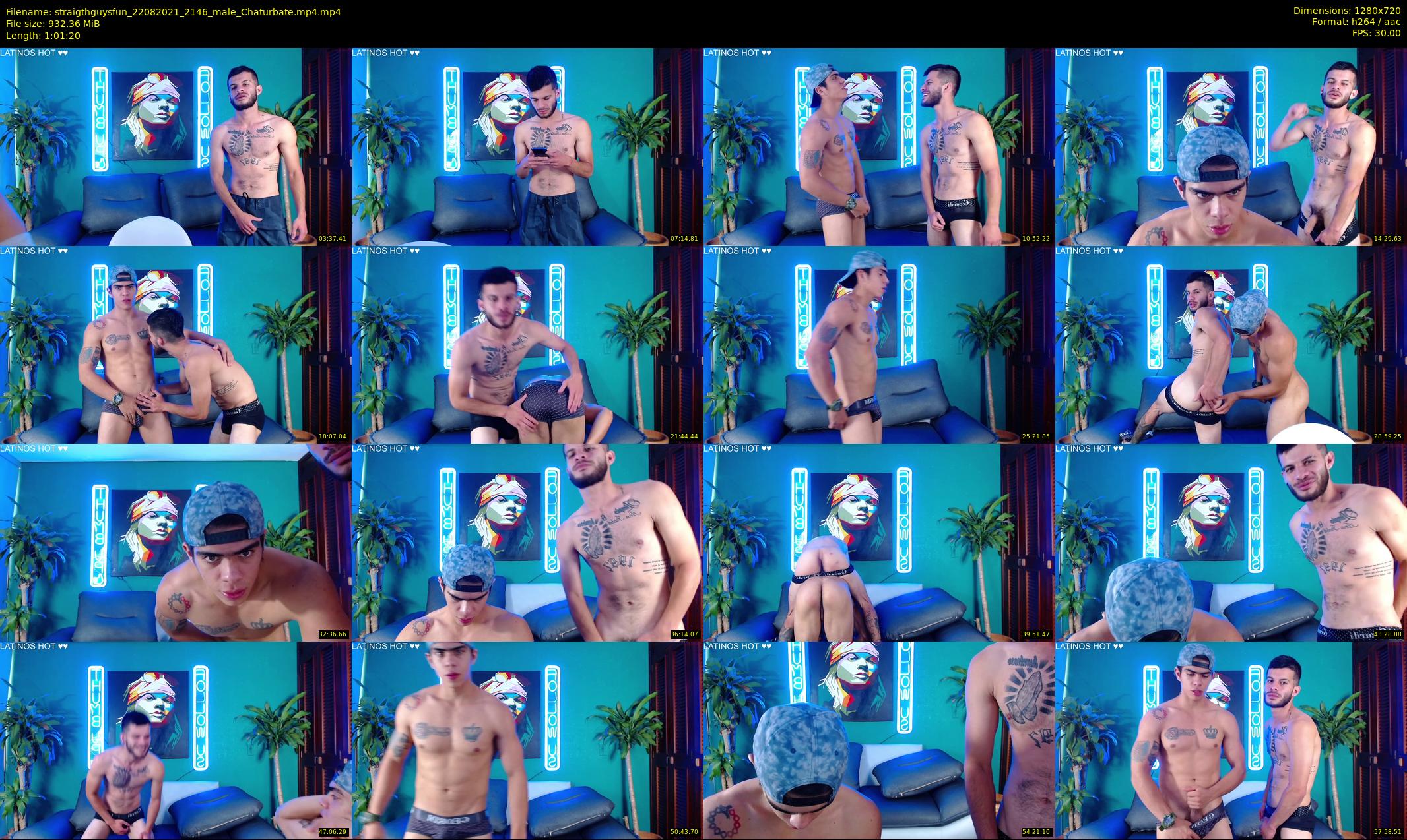 straigthguysfun — 62 minute Chaturbate male cam show recording, 720p, Aug 22, 2021